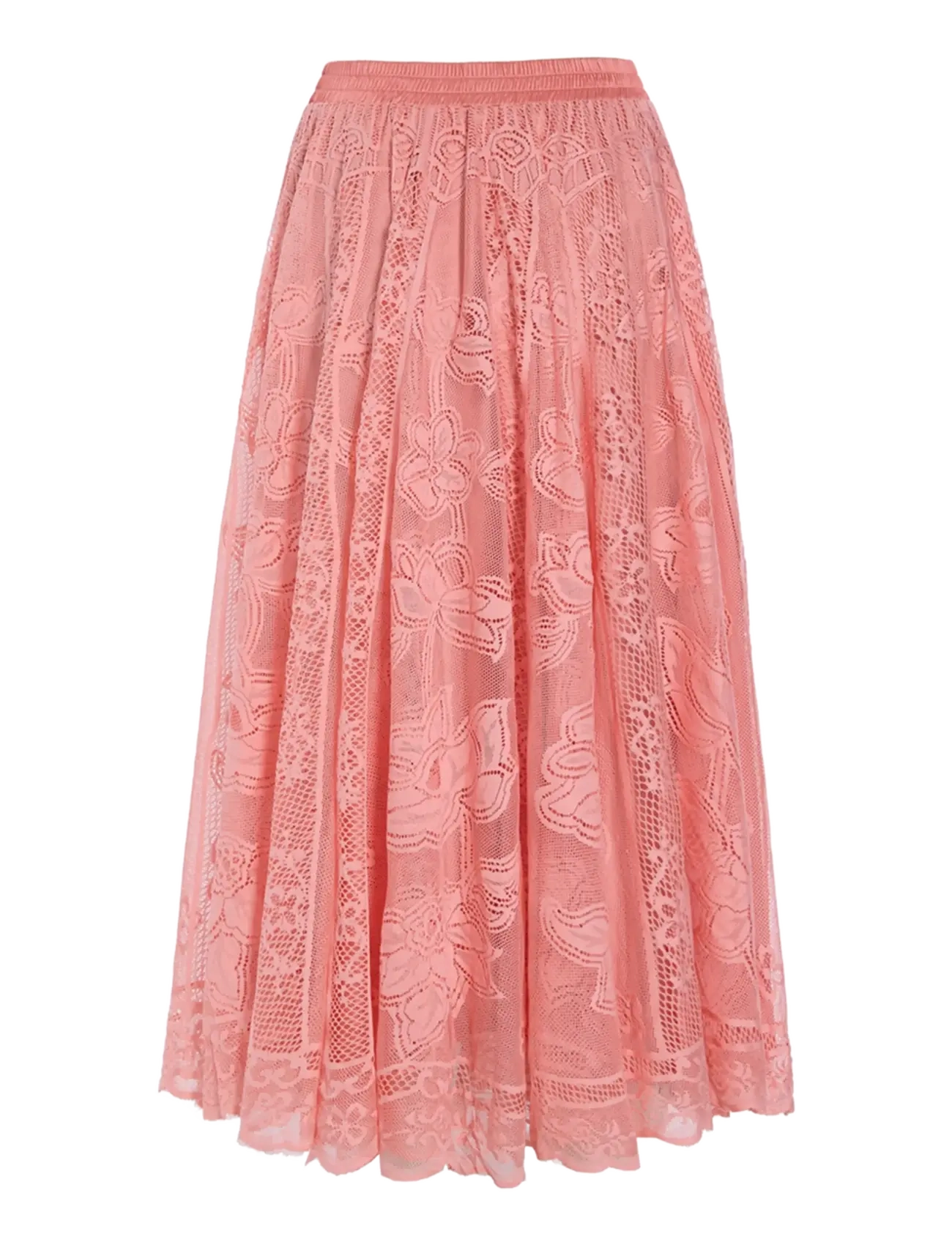 Hunkøn - Stine Skirt - maxi röcke - peach - 2