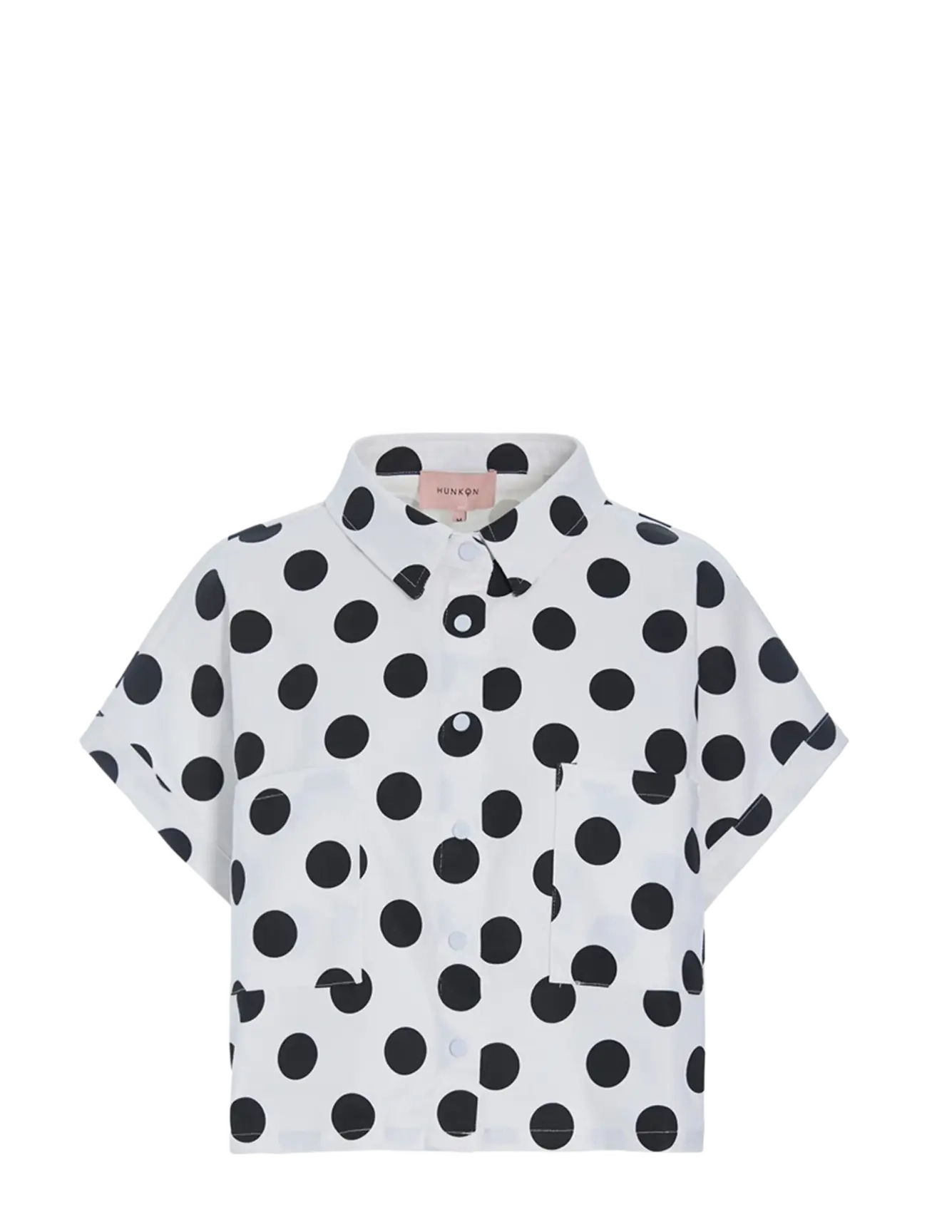 Hunkøn Divina Shirt - Blouses & Overhemden - WHITE W/ DOTS / white