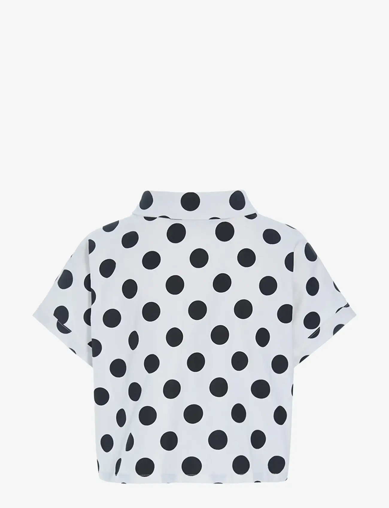 Hunkøn - Divina Shirt - kurzärmlige hemden - white w/ dots - 2