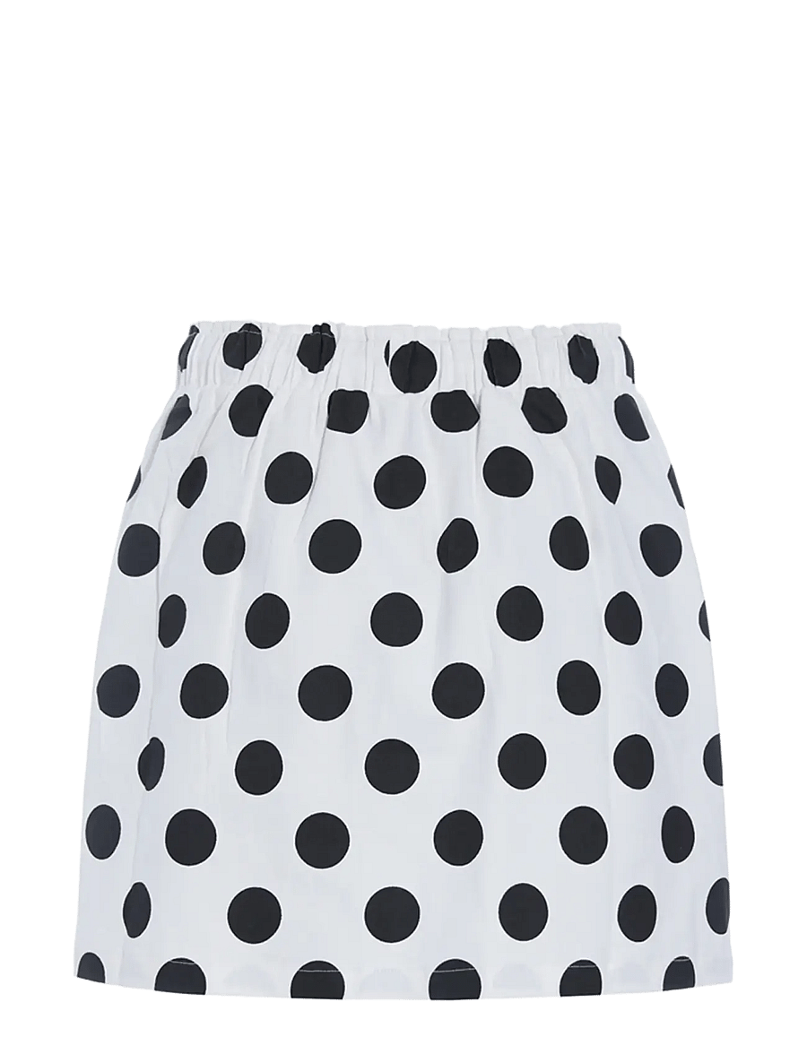Hunkøn - Divina Skirt - spódnice mini - white w/ dots - 2