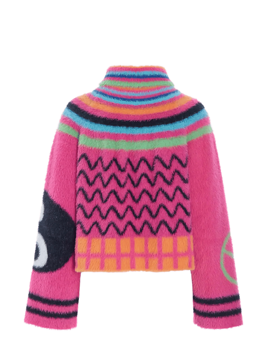 Hunkøn - Kitti Knit Blouse - rollkragenpullover - green eye - 2