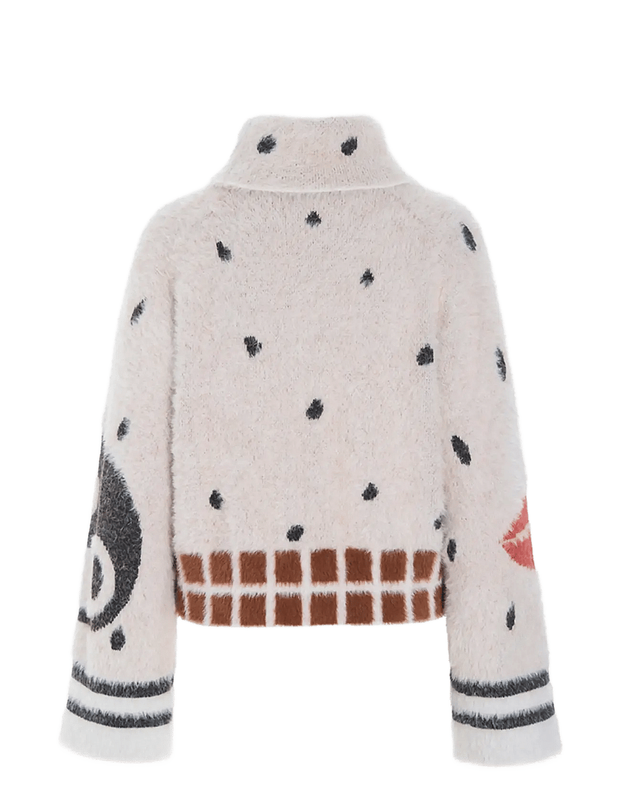 Hunkøn - Kitti Knit Blouse - rollkragenpullover - soft leo - 2
