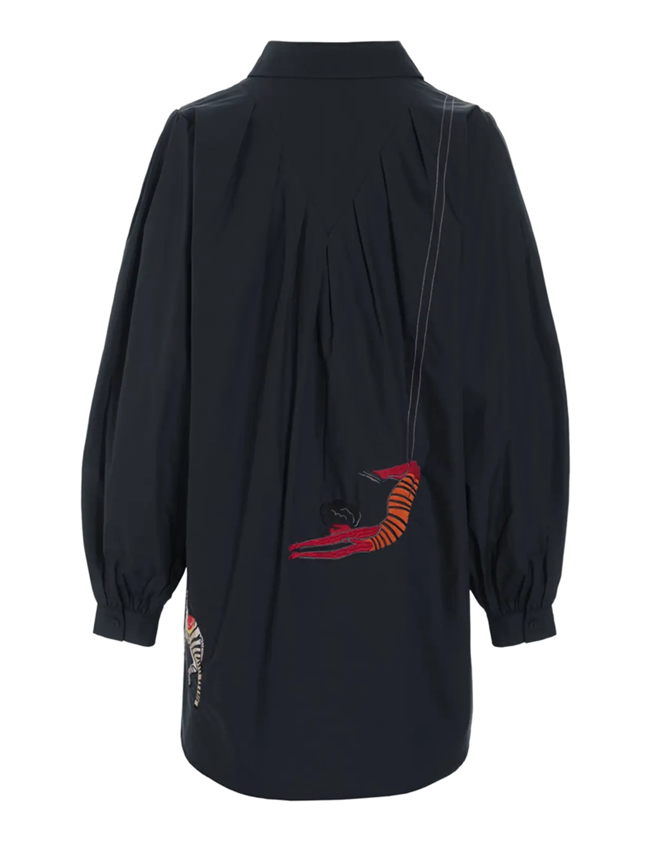Hunkøn - Sasha Shirt - langærmede skjorter - black - 2