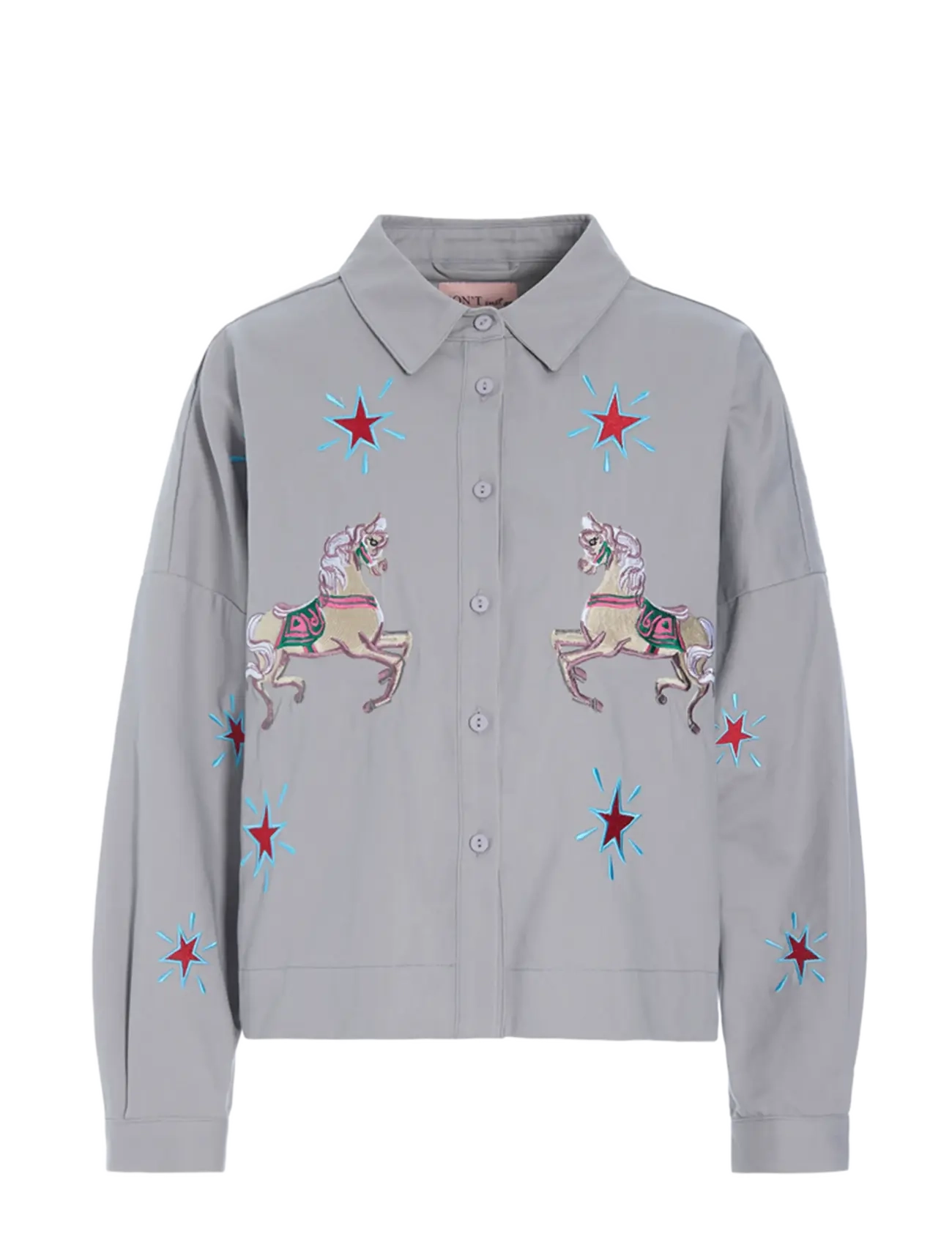 Hunkøn Electra Shirt - Moetrendid - GREY / grey