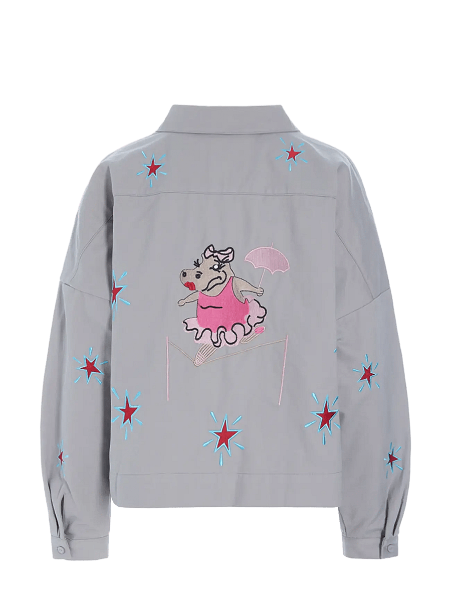 Hunkøn - Electra Shirt - long-sleeved shirts - grey - 2