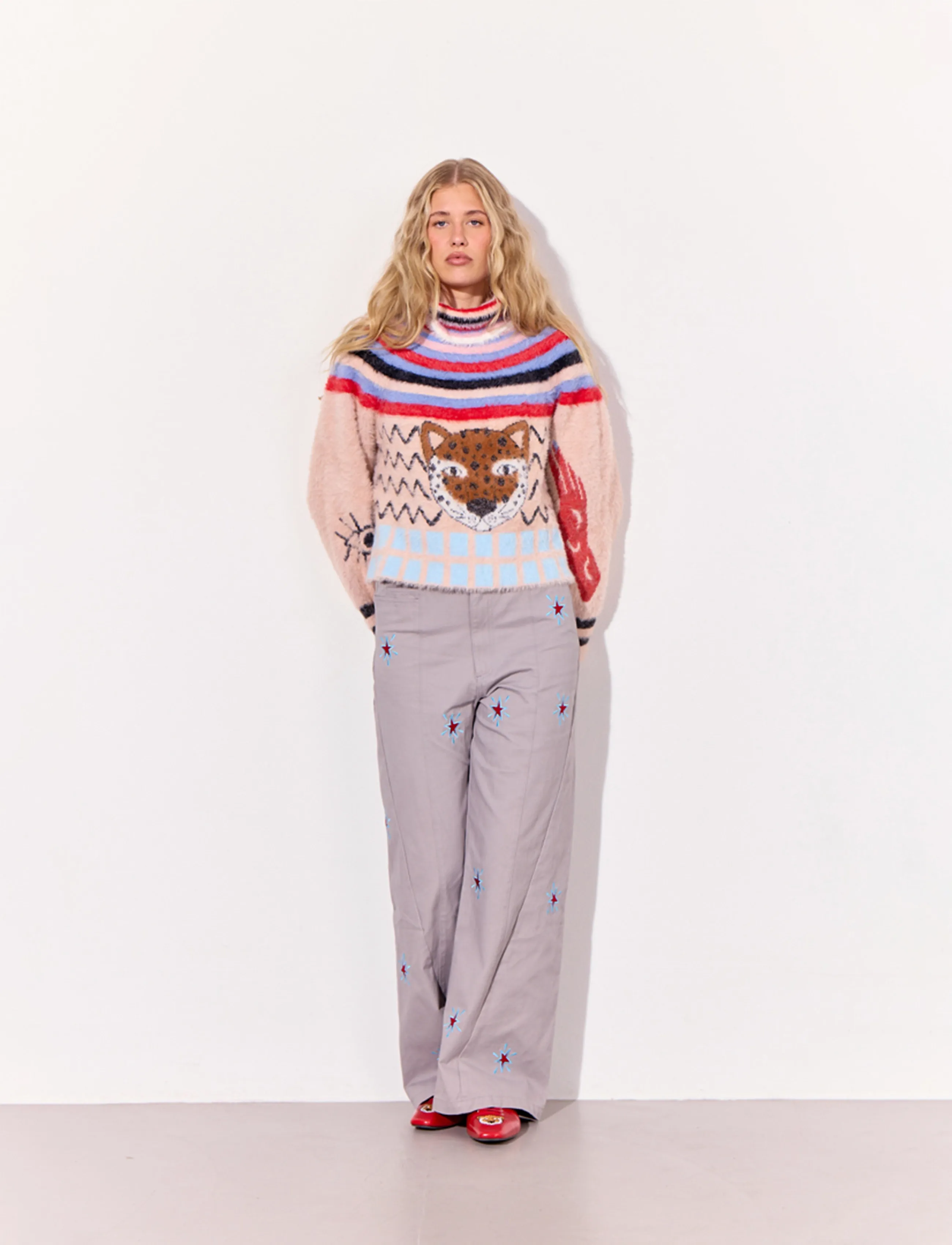 Hunkøn - Electra Trousers - laia säärega püksid - grey - 5