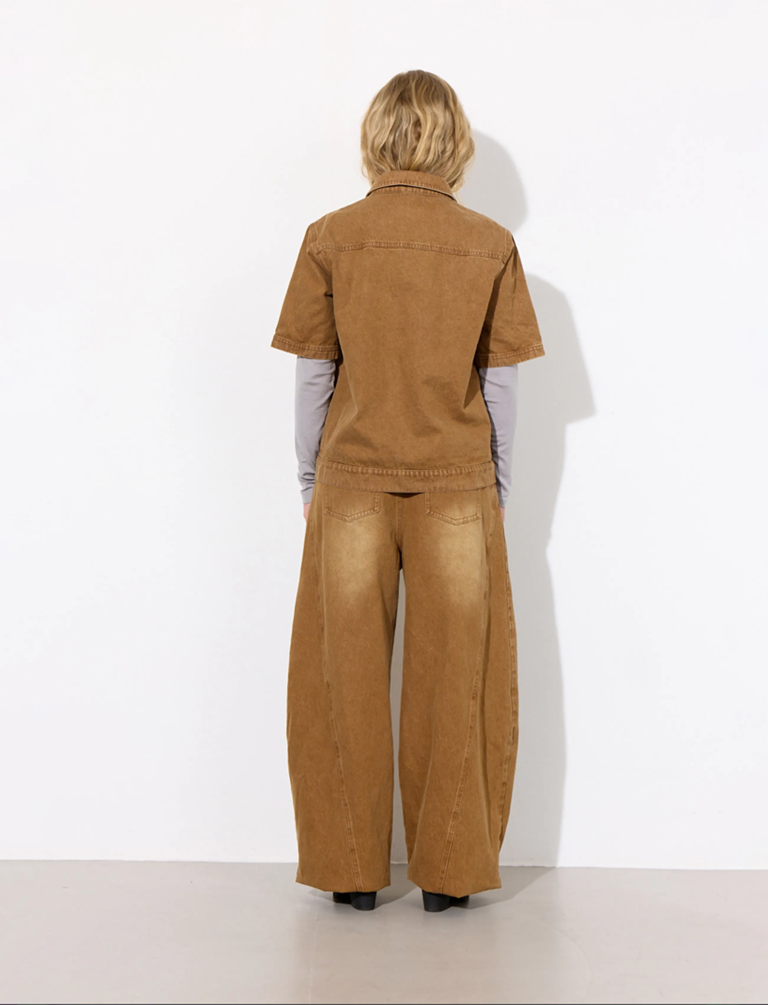Hunkøn - Renata Barrel Jeans - brown - 5