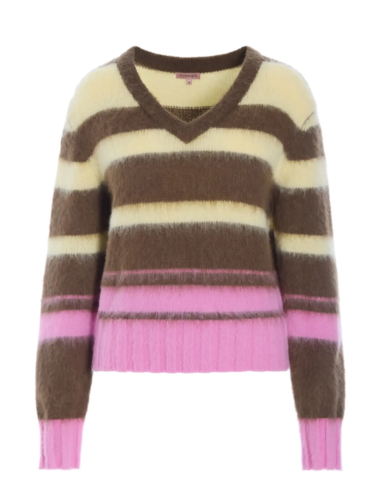 Hunkøn Farah Knit Blouse - Jumpers - ROSE RIB / multi