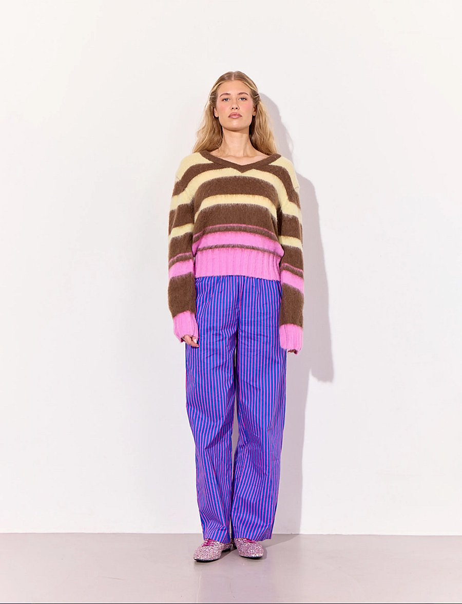 Hunkøn - Farah Knit Blouse - kampsunid - rose rib - 5