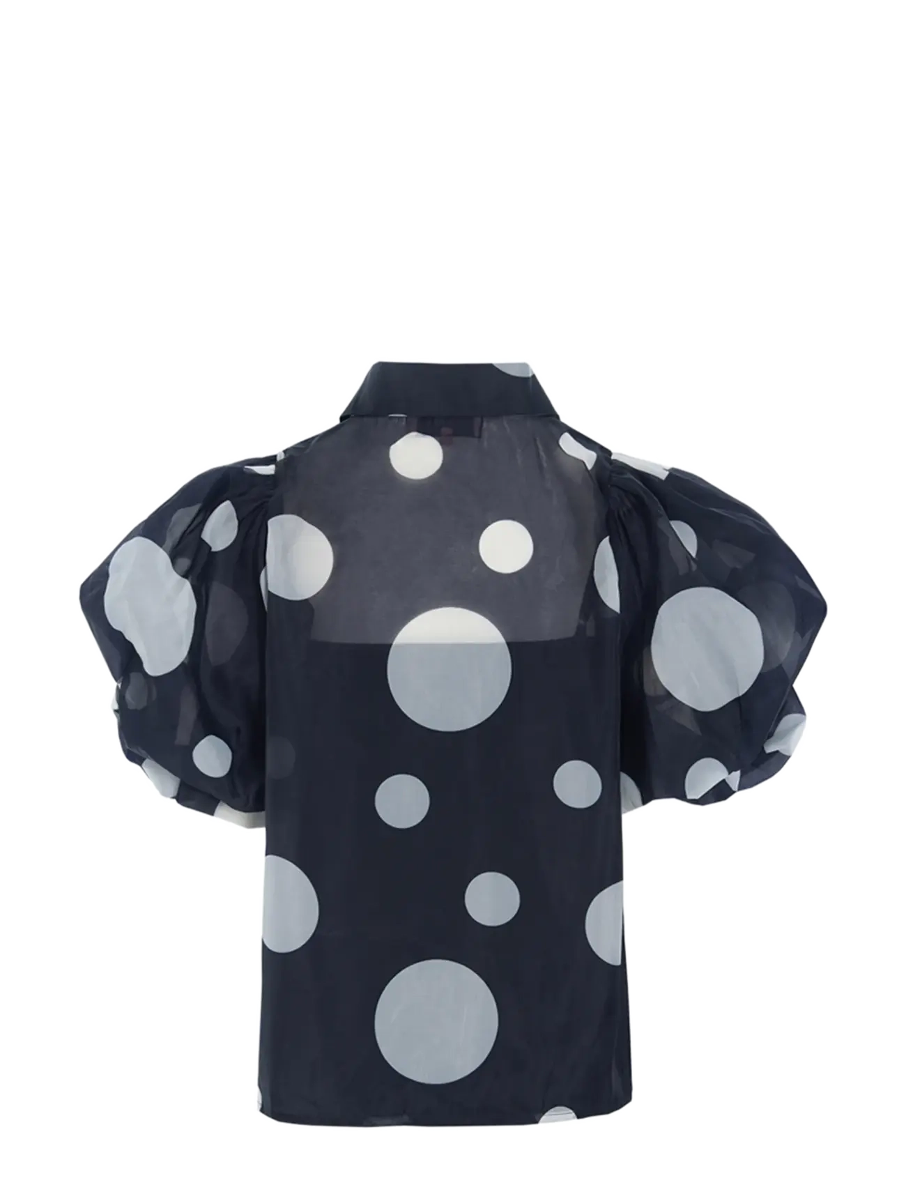 Hunkøn - Blair Shirt - short-sleeved blouses - black - 2