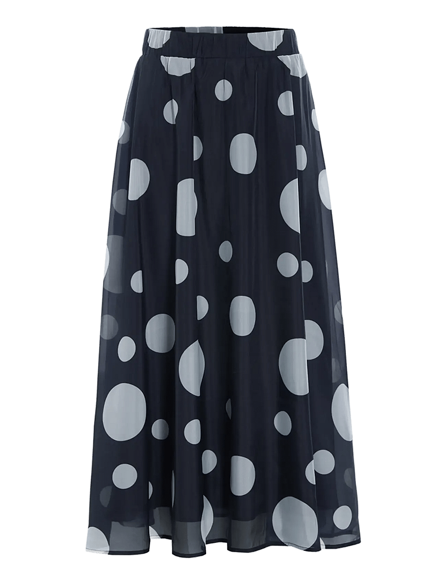 Hunkøn - Blair Long Skirt - maxi röcke - black - 1