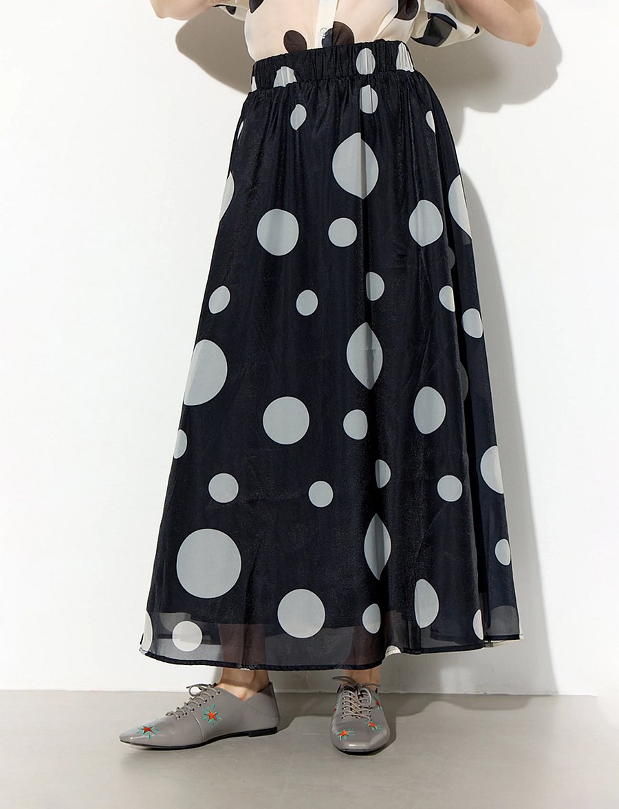 Hunkøn - Blair Long Skirt - maxi röcke - black - 0
