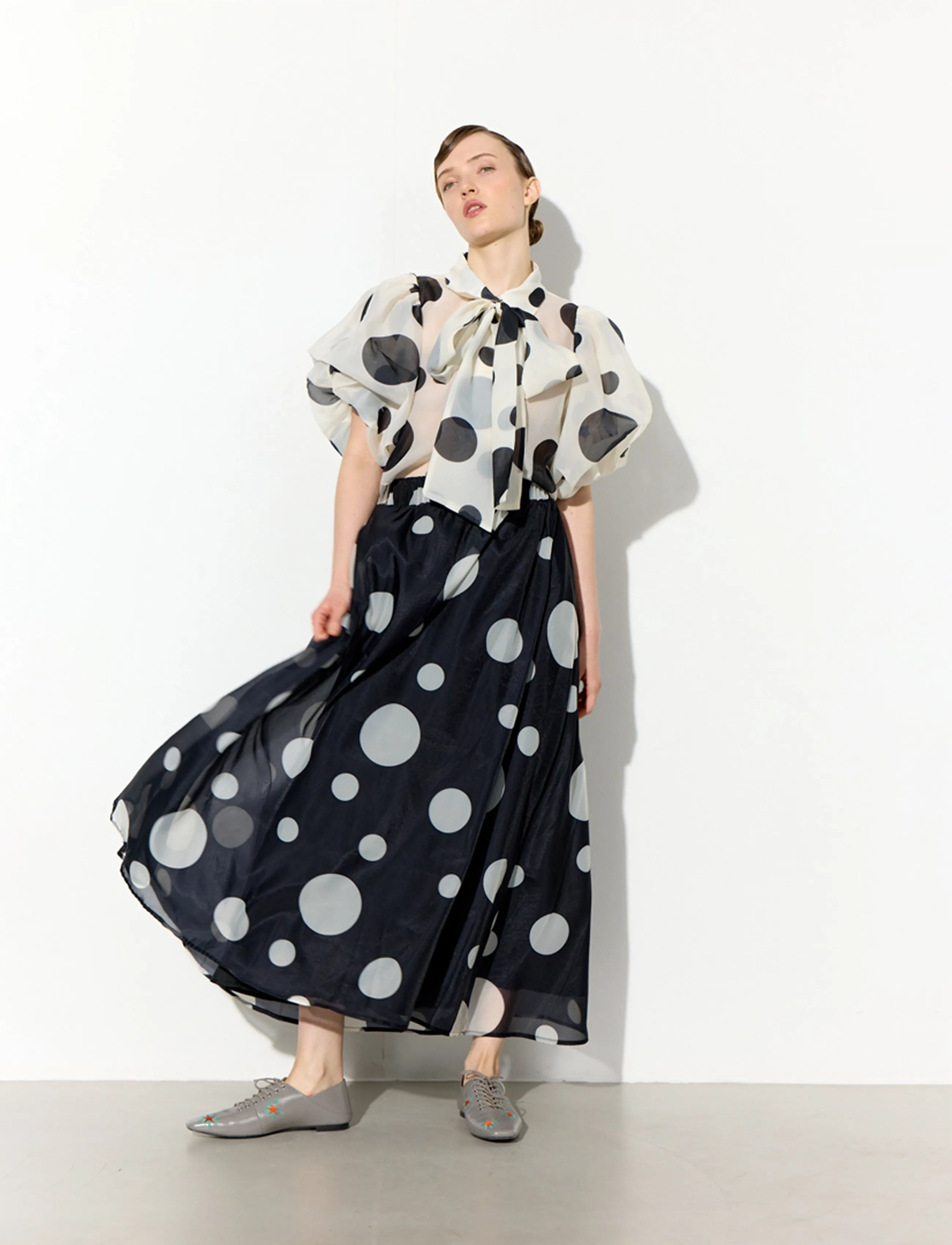Hunkøn - Blair Long Skirt - black - 4