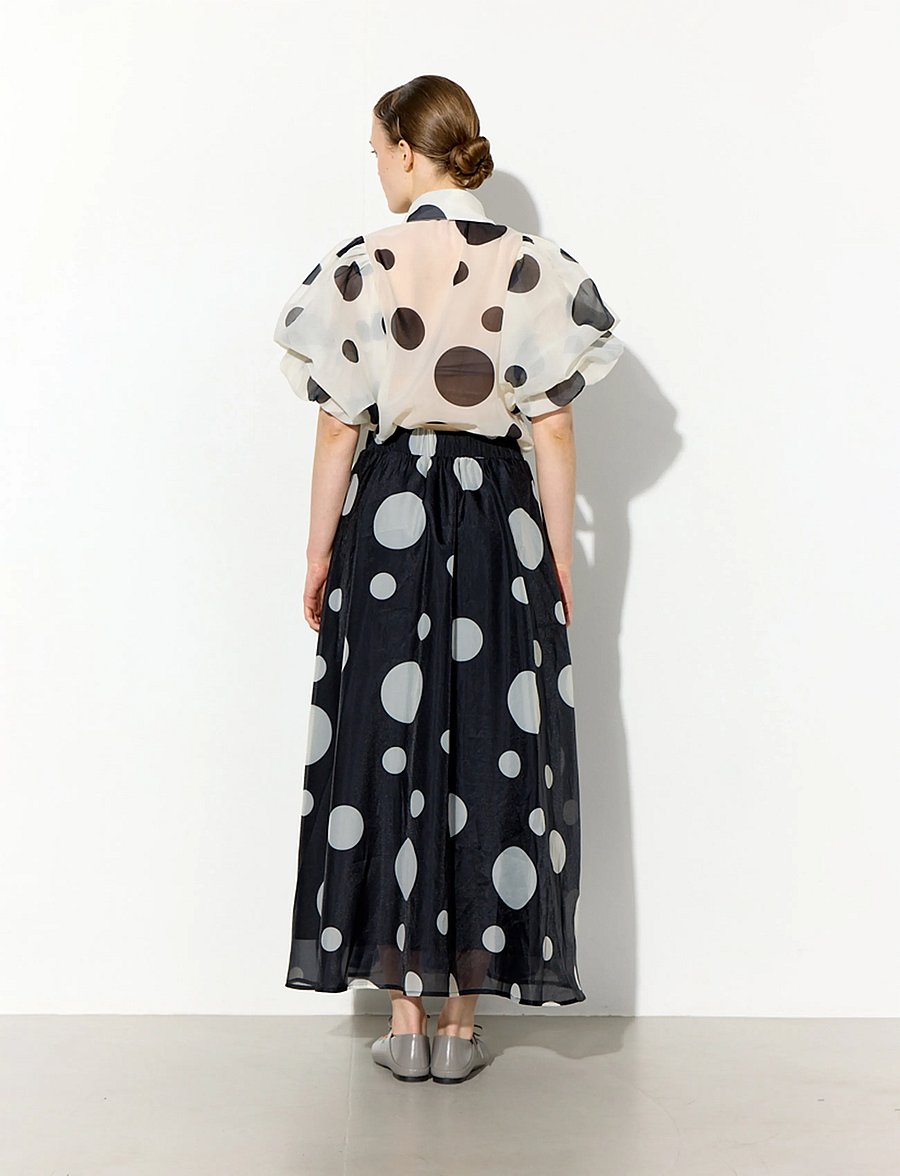 Hunkøn - Blair Long Skirt - maxi röcke - black - 5