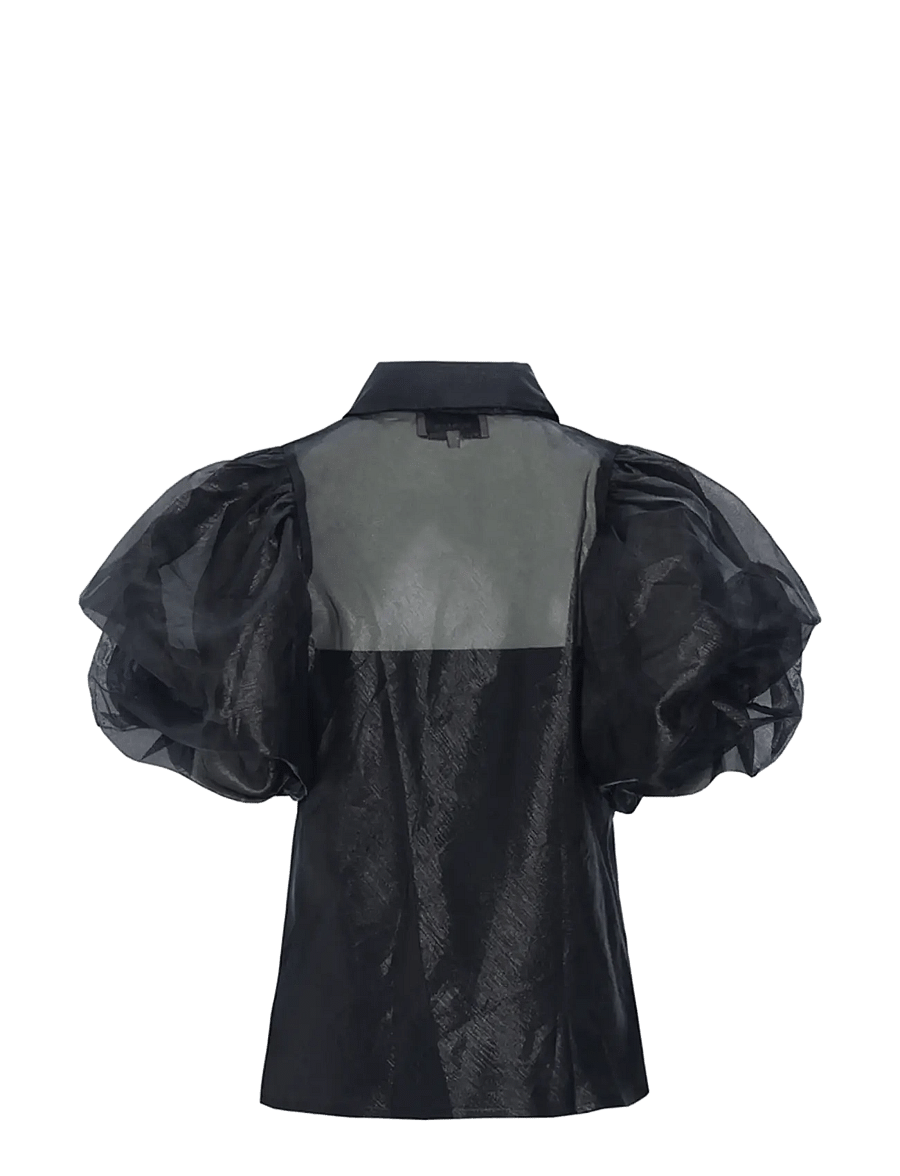 Hunkøn - Zinnia Shirt - besondere anlässe - black - 2