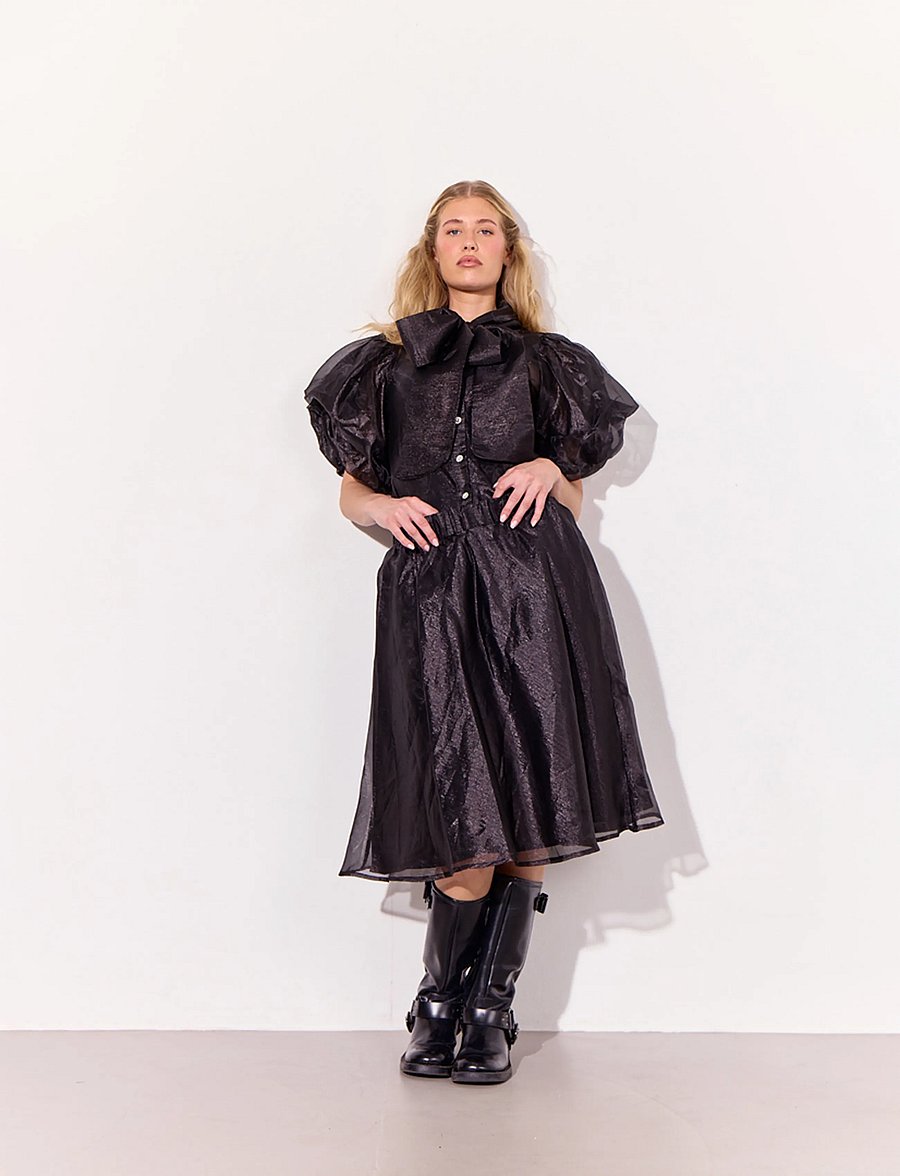 Hunkøn - Zinnia Shirt - besondere anlässe - black - 0