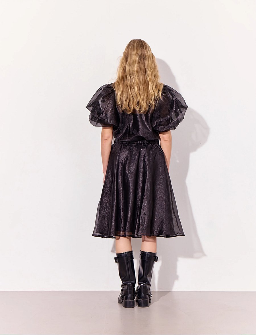 Hunkøn - Zinnia Shirt - besondere anlässe - black - 4