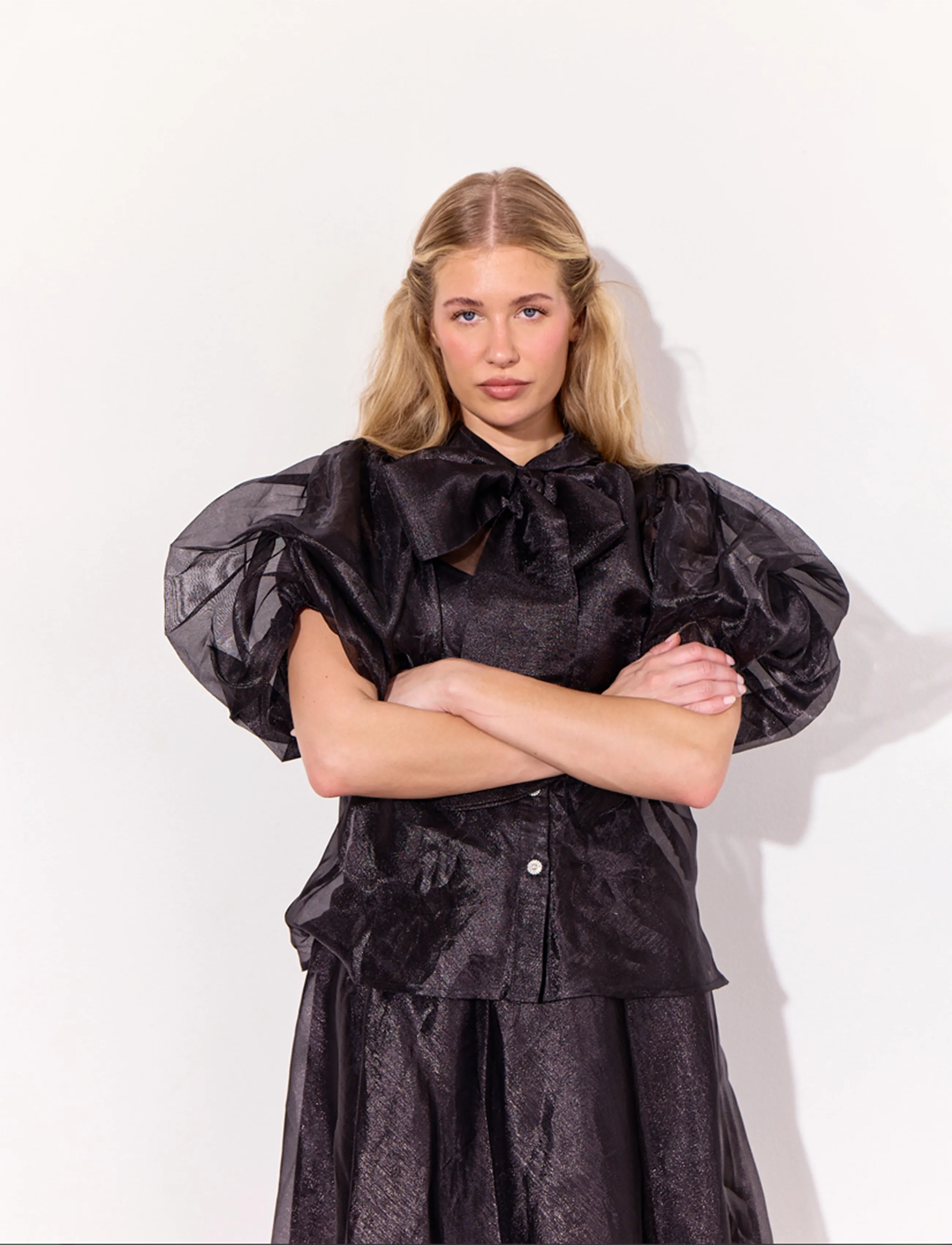 Hunkøn - Zinnia Shirt - besondere anlässe - black - 5