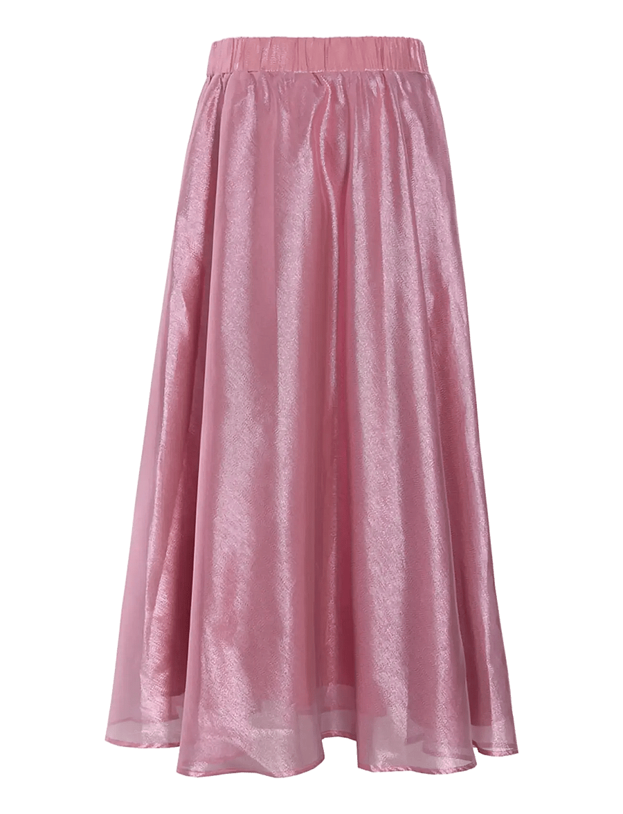 Hunkøn - Zinnia Long Skirt - maxi röcke - dusty rose - 2