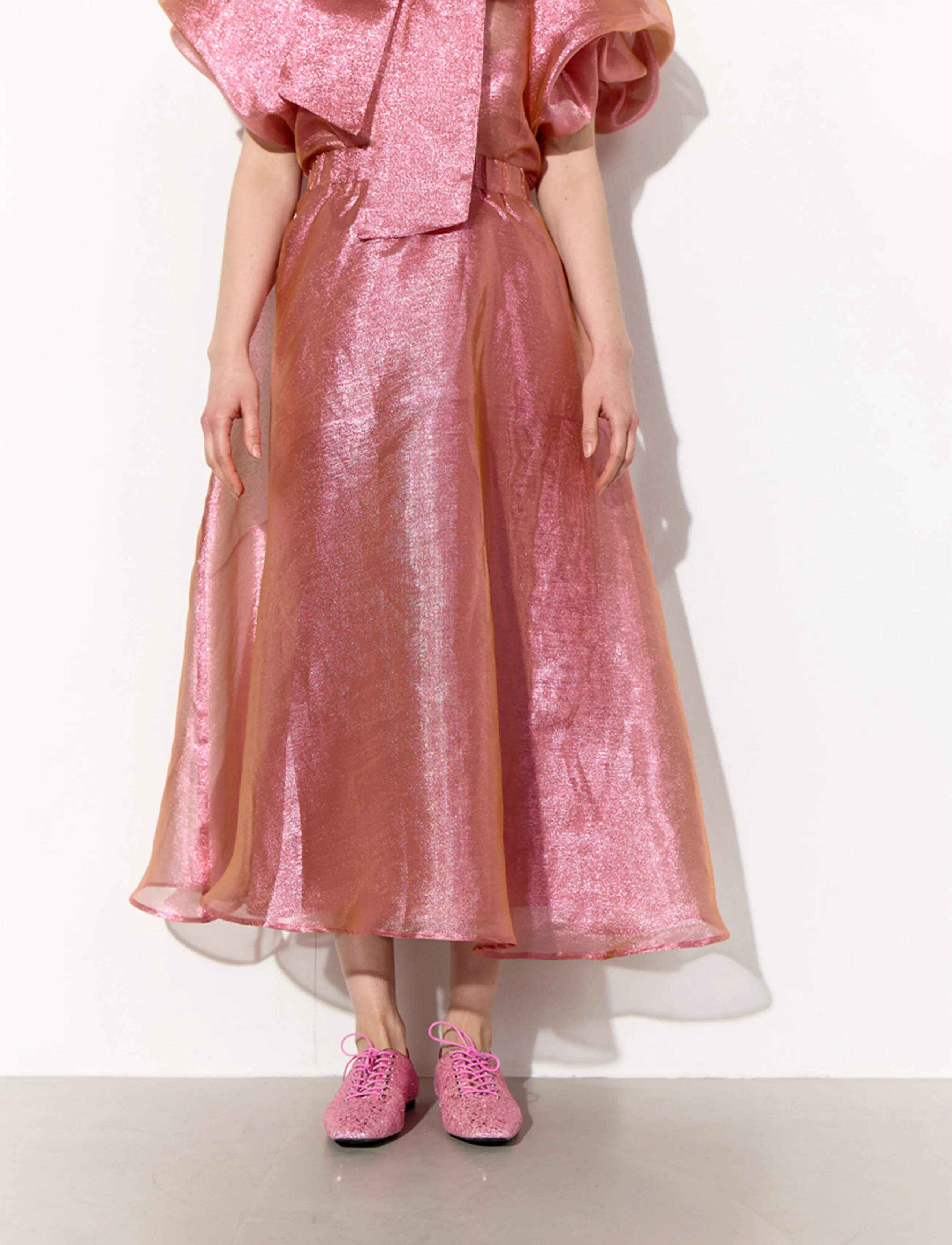 Hunkøn Zinnia Long Skirt - Hunkøn - DUSTY ROSE / pink/rose