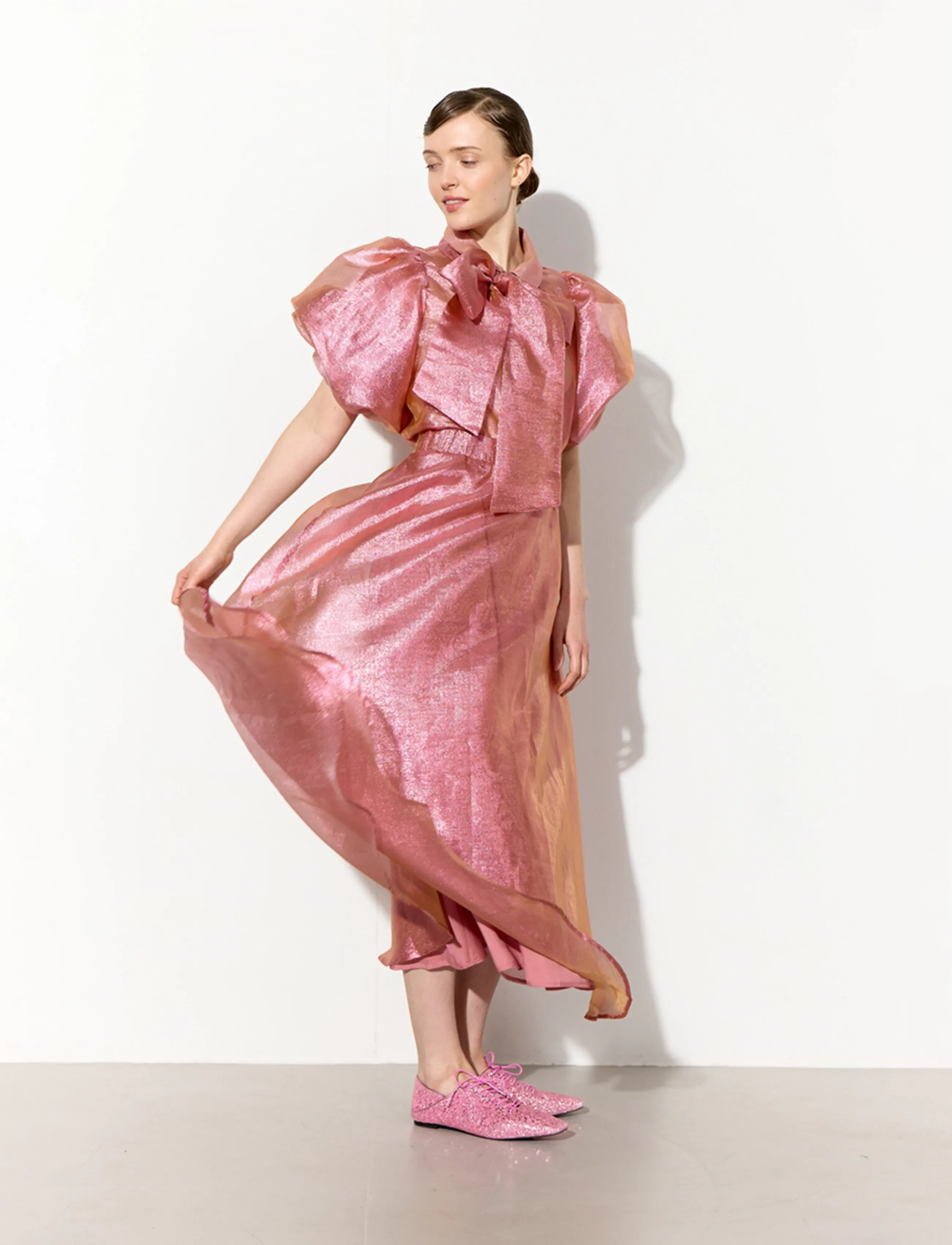 Hunkøn - Zinnia Long Skirt - maxi röcke - dusty rose - 4