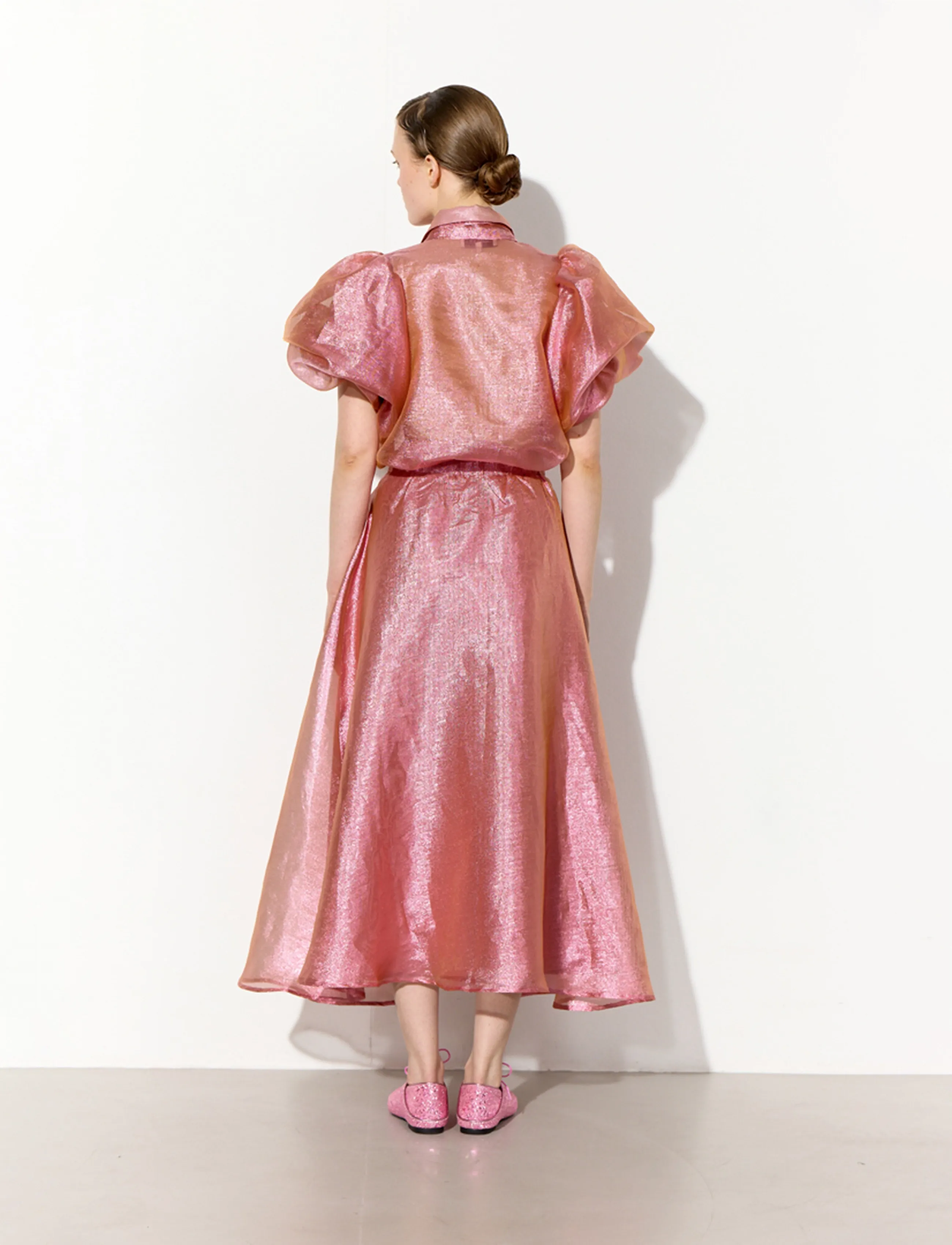 Hunkøn - Zinnia Long Skirt - maxi röcke - dusty rose - 5