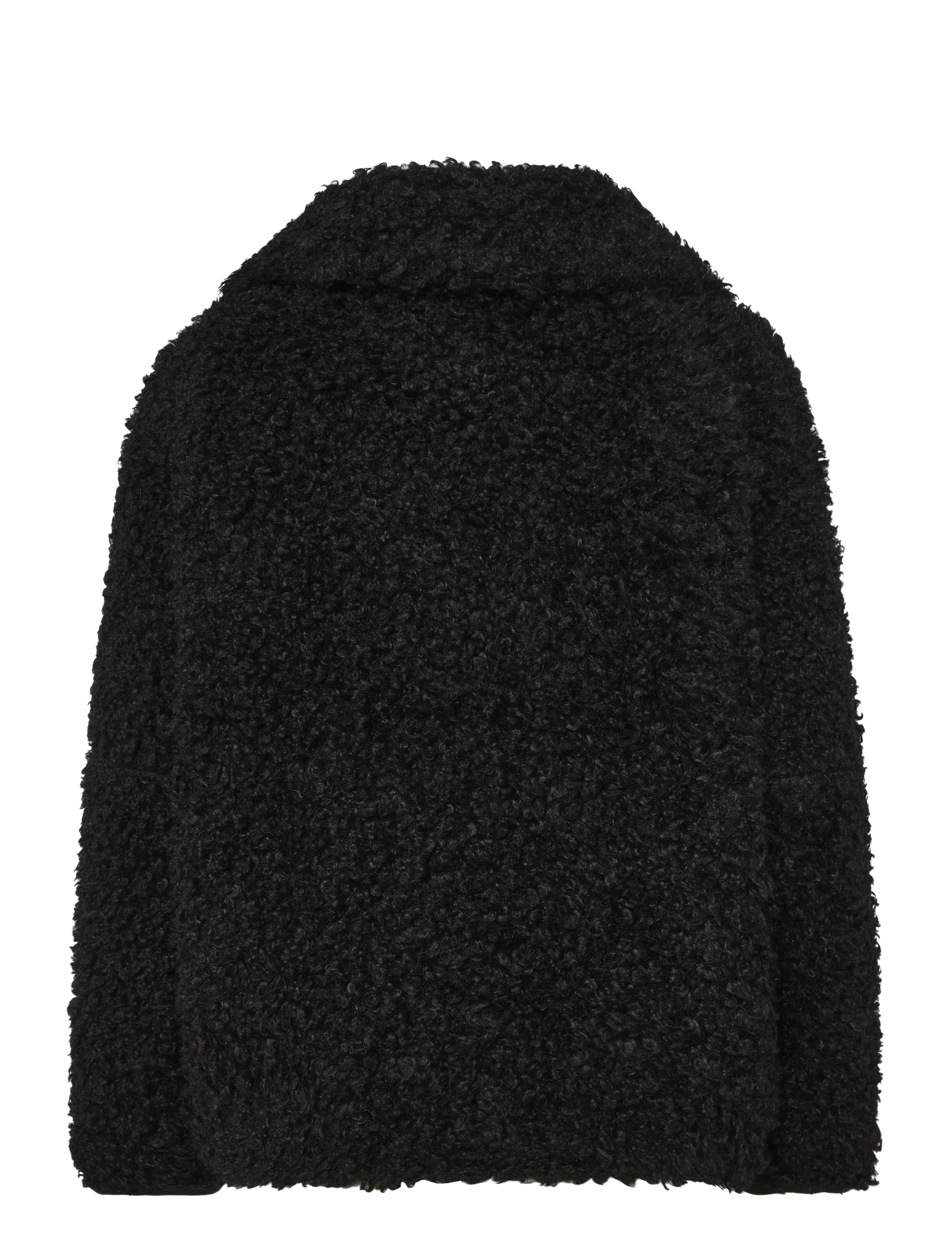 Hunkøn - Olga Jacket - faux fur jakker - black - 2
