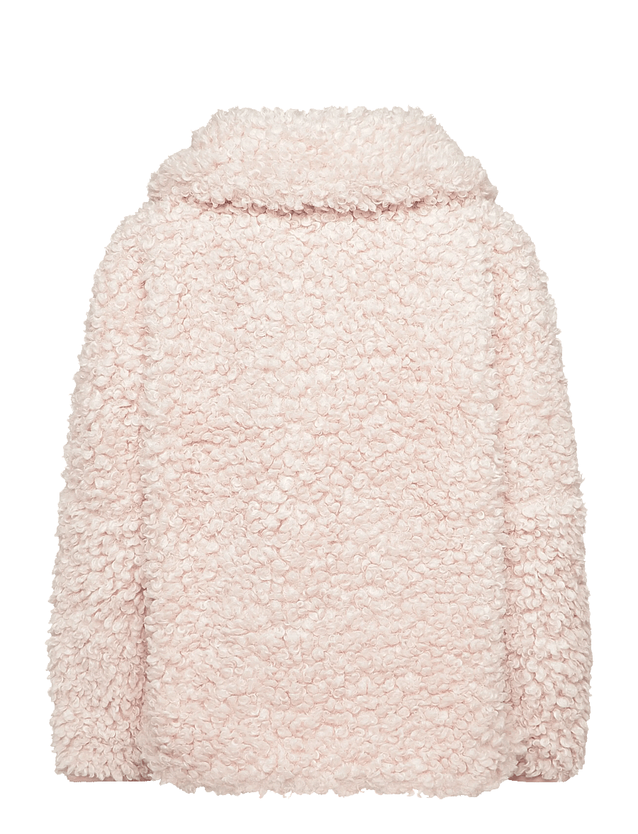 Hunkøn - Olga Jacket - faux fur jakker - soft pink - 2