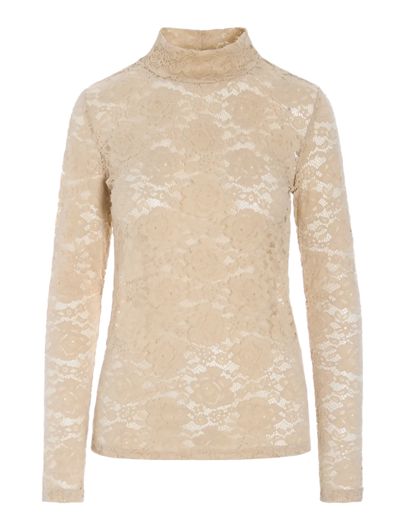 Hunkøn - Ronja Blouse - långärmade blusar - beige - 1