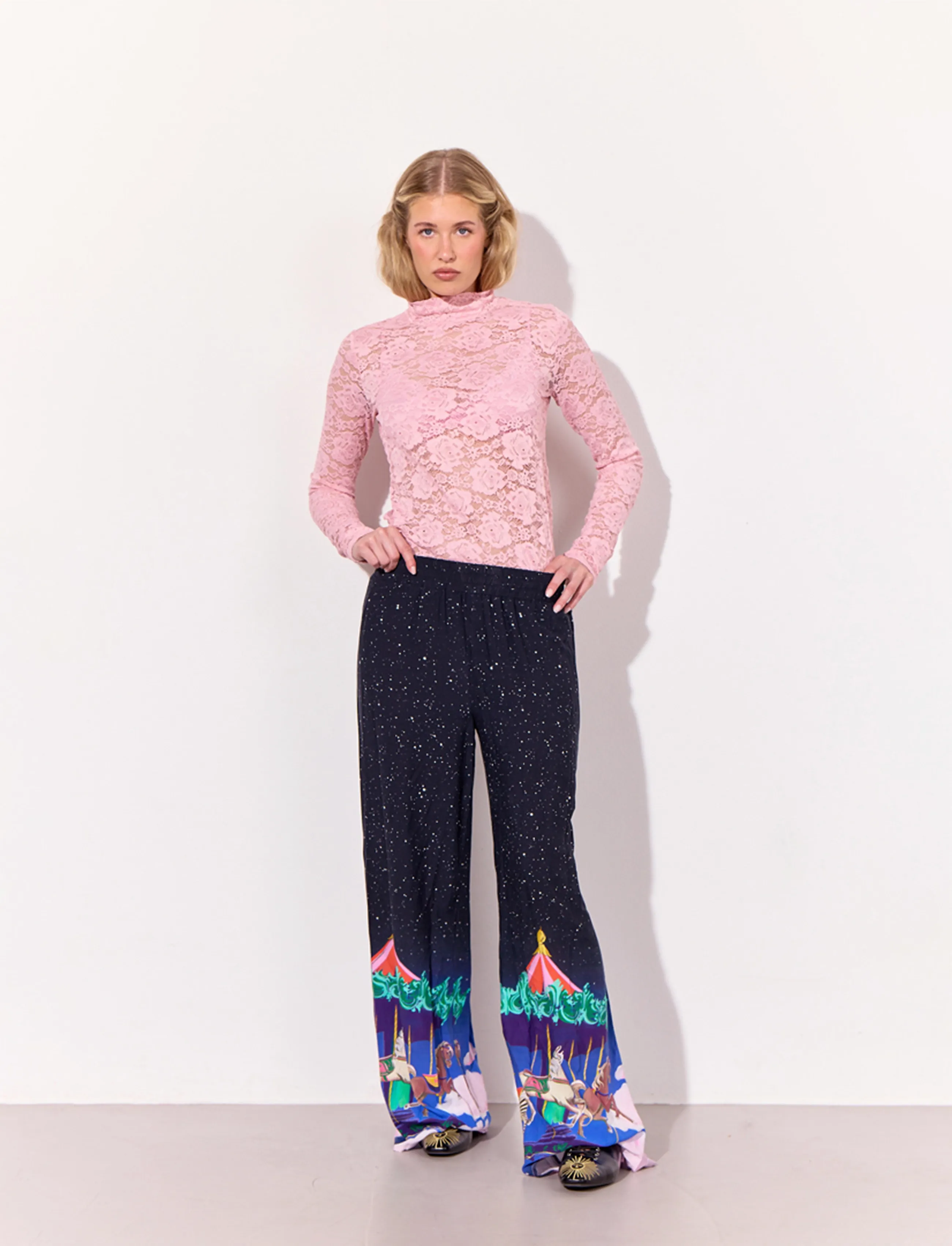 Hunkøn - Ronja Blouse - long sleeved blouses - rose - 4