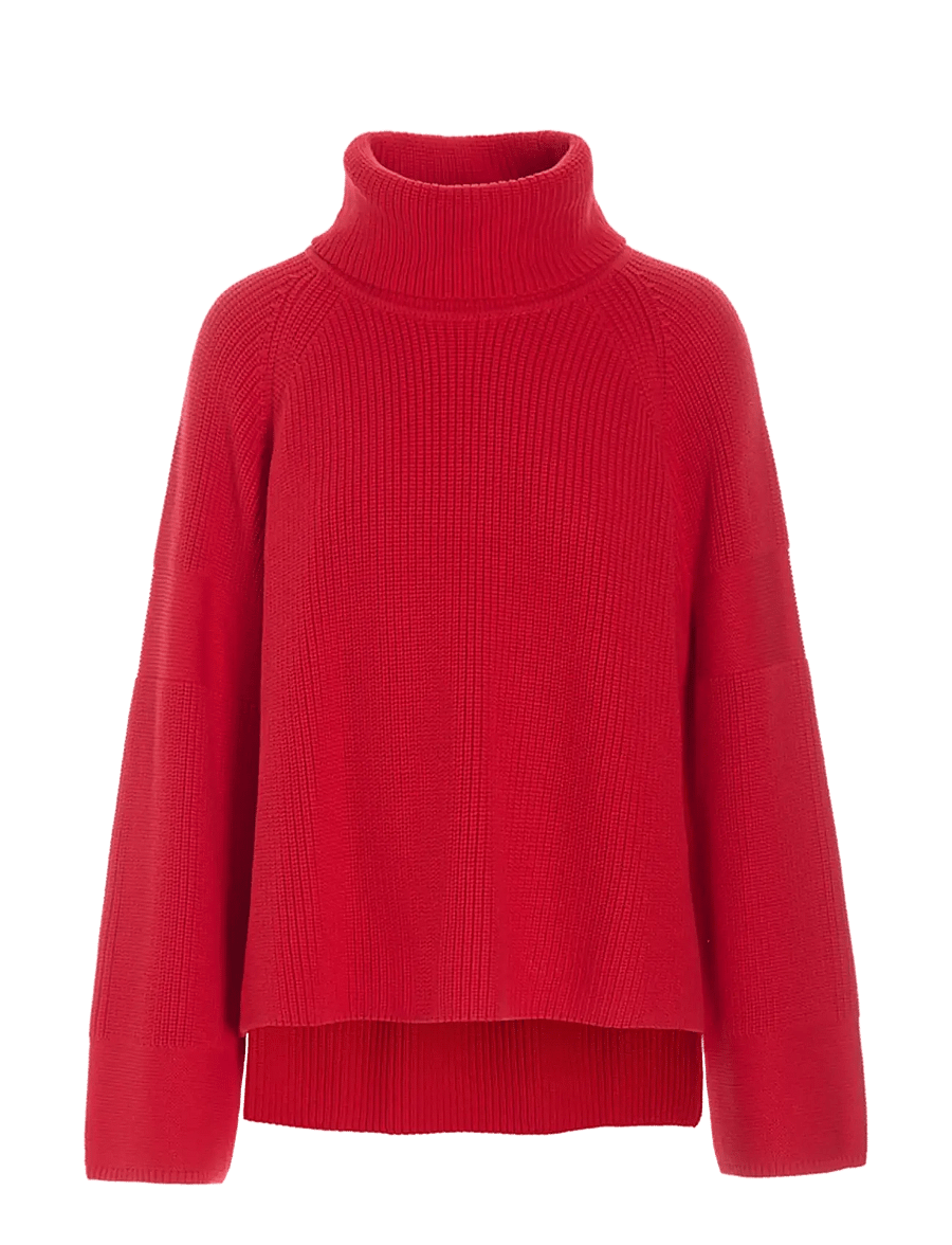 Hunkøn - Jules Knit Blouse - kampsunid - red - 1