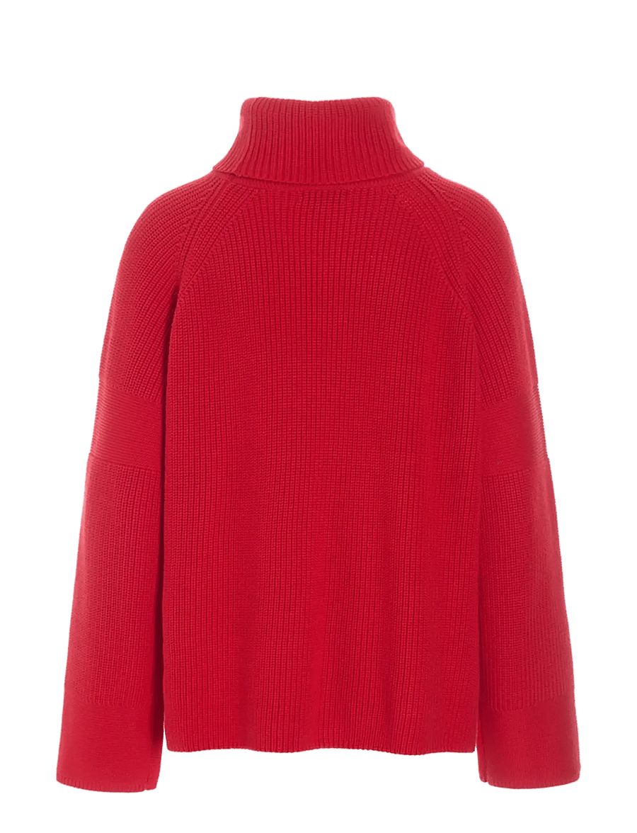 Hunkøn - Jules Knit Blouse - kampsunid - red - 2