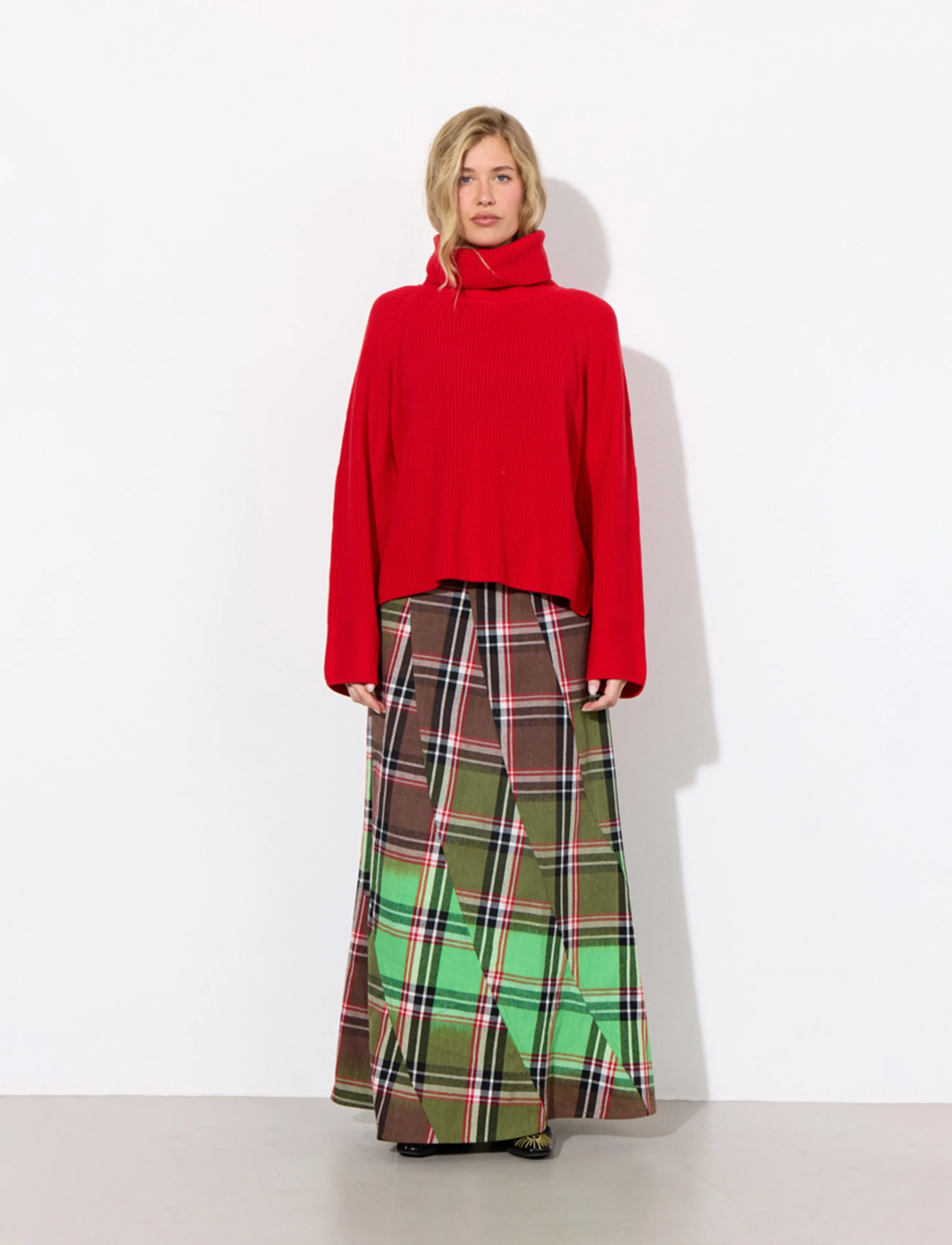 Hunkøn - Jules Knit Blouse - kampsunid - red - 4