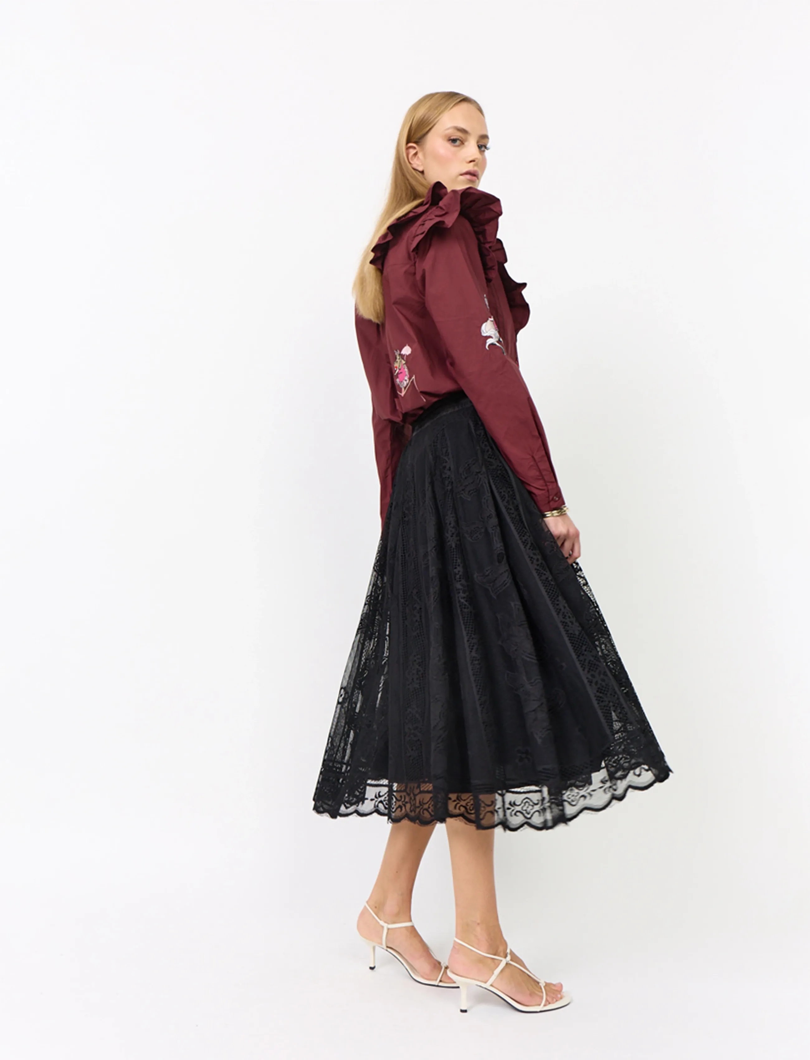 Hunkøn - Stine Skirt - black - 3
