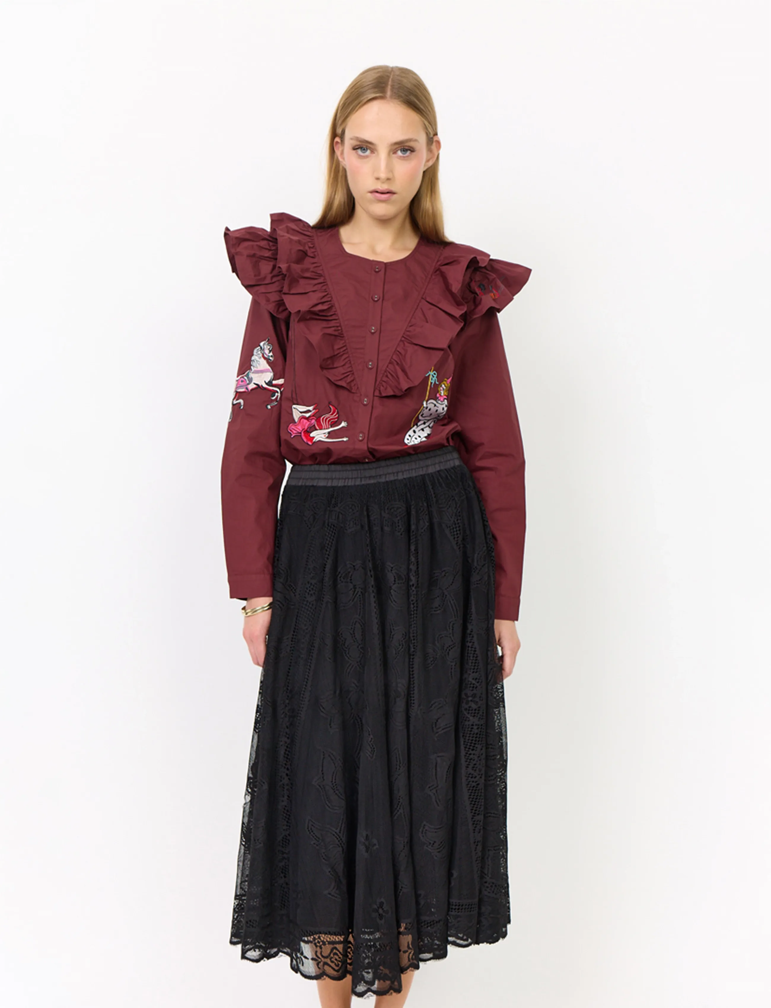 Hunkøn - Stine Skirt - black - 5