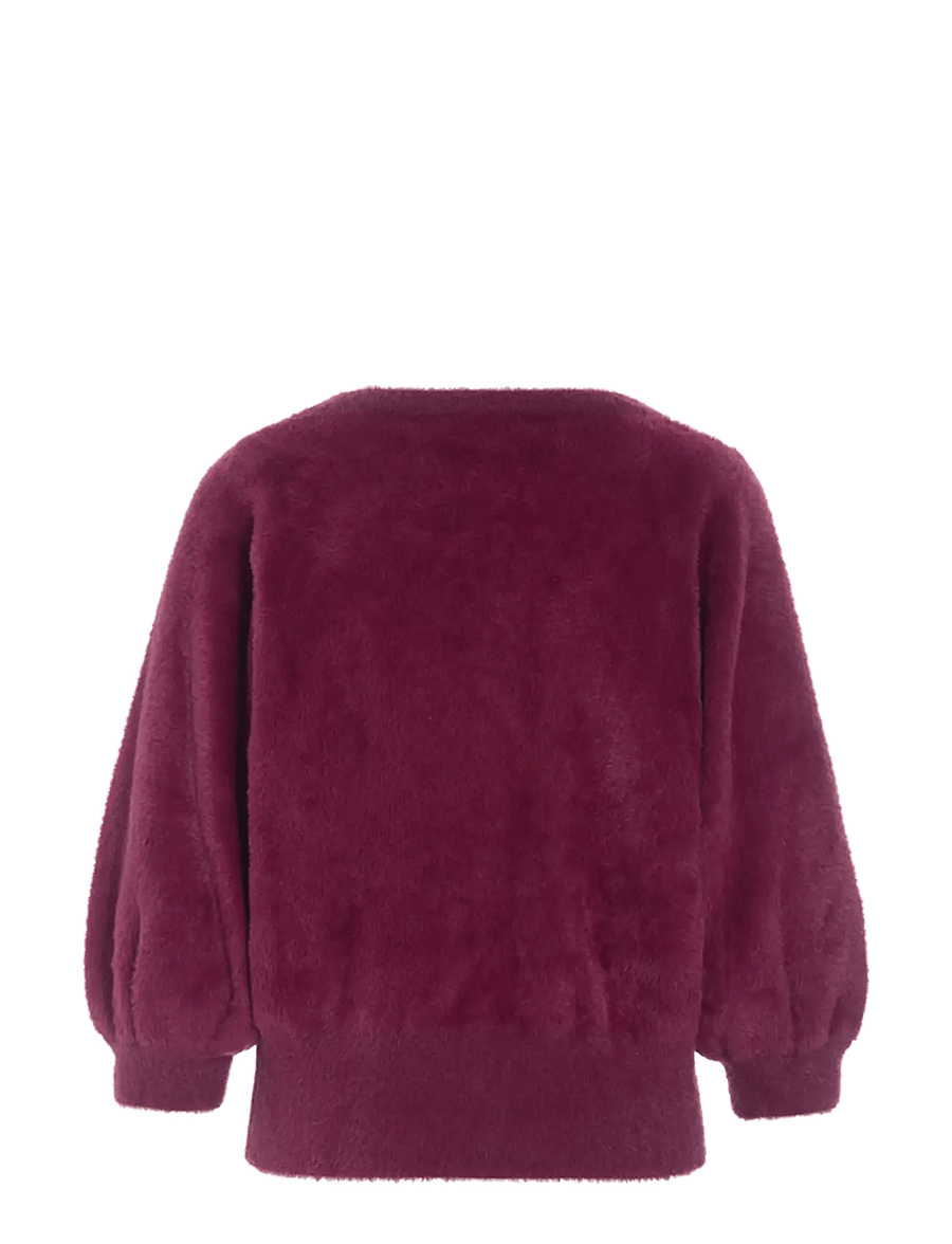 Hunkøn - Enya Knit Blouse - oxblood - 2
