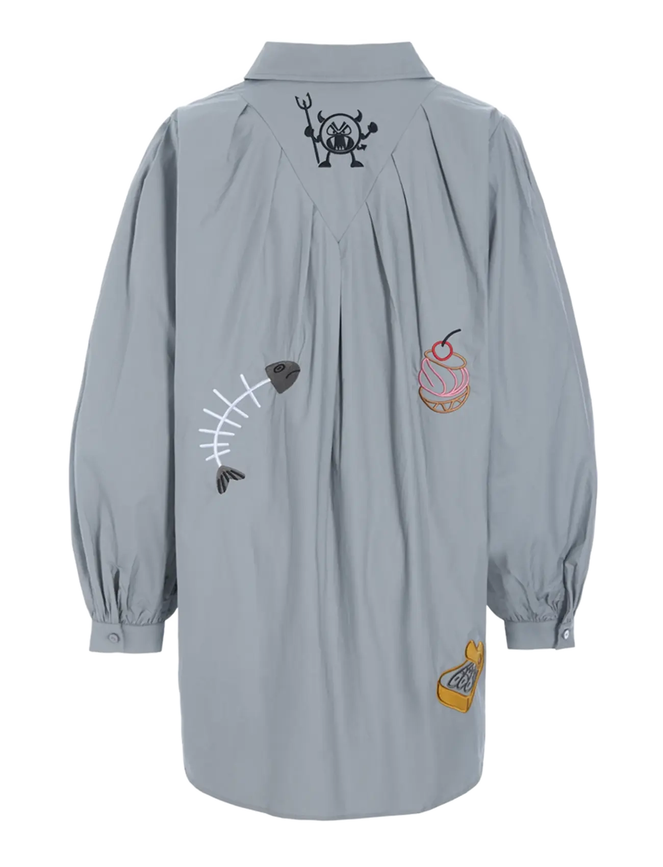 Hunkøn - Sasha Shirt - grey - 2