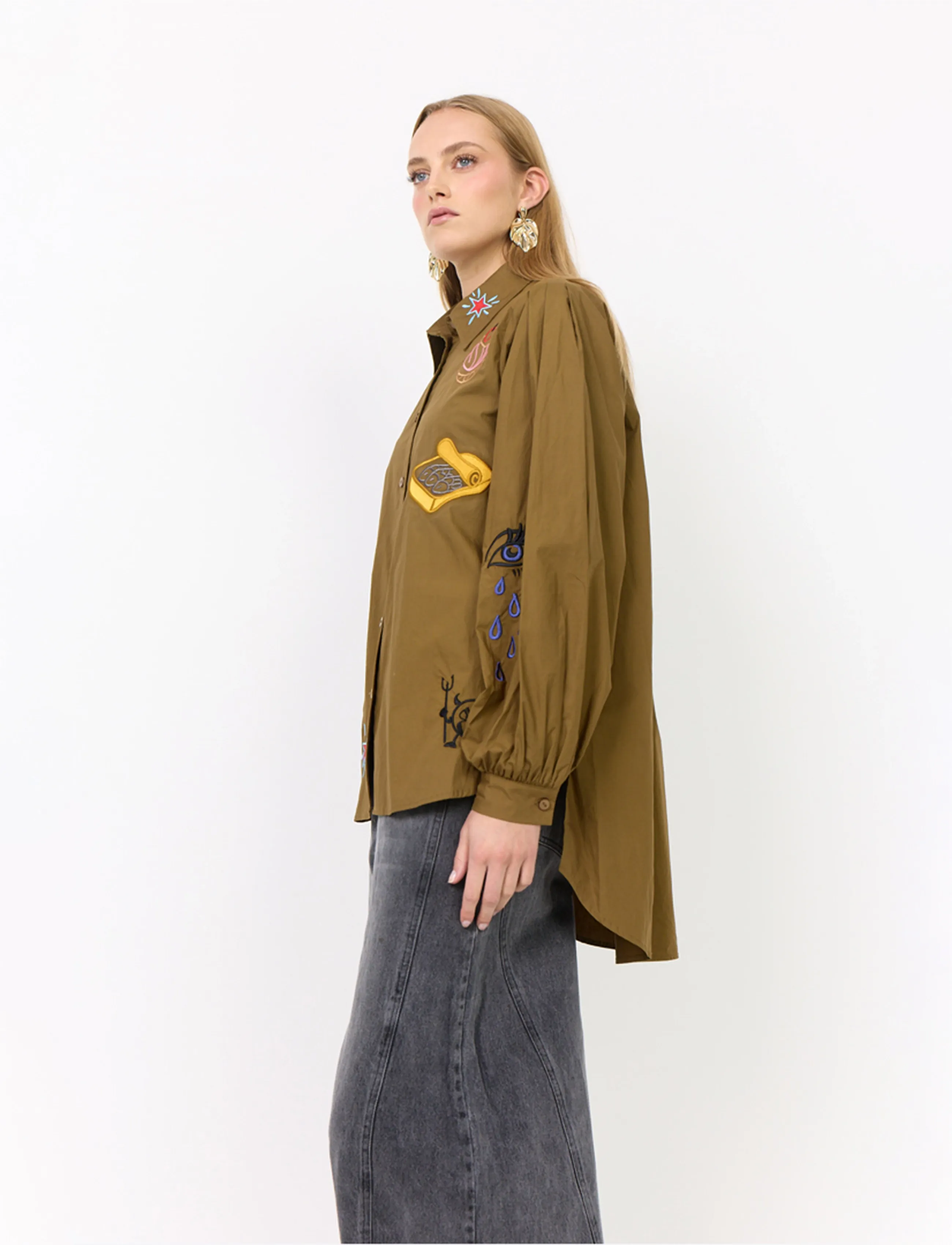 Hunkøn Sasha Shirt skjortor dam – bild 6