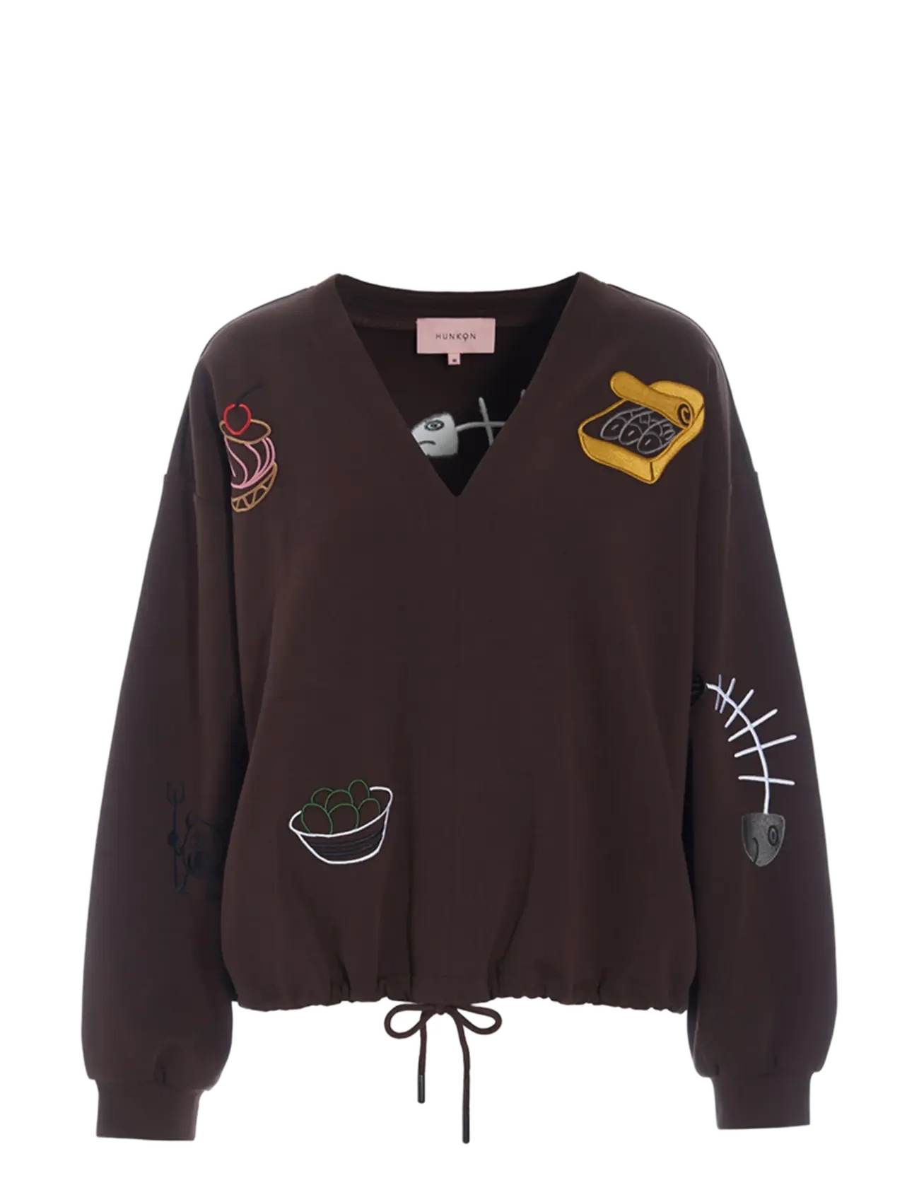 Hunkøn Chili Blouse - Sweatshirts - BROWN / brown