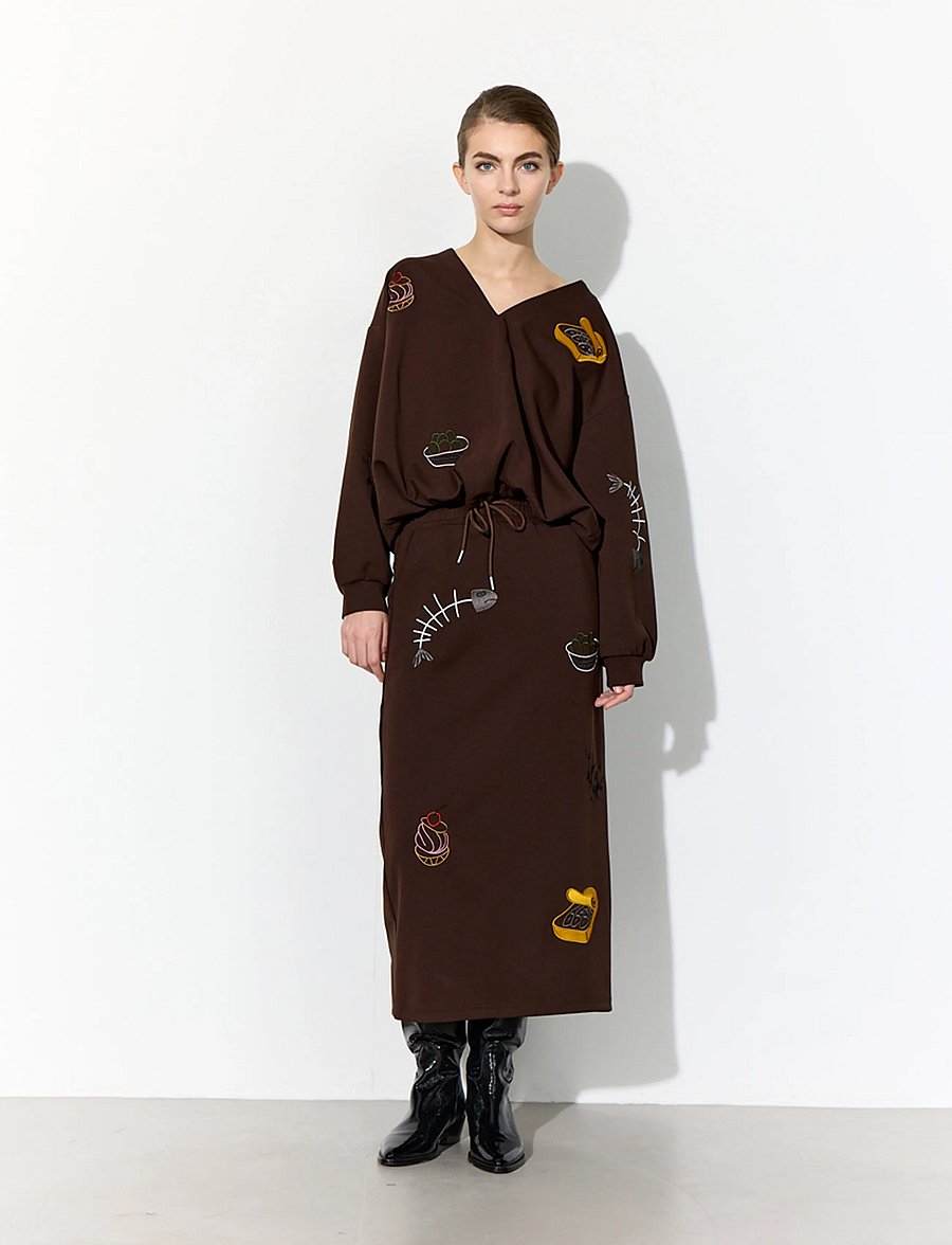 Hunkøn - Chili Blouse - brown - 5