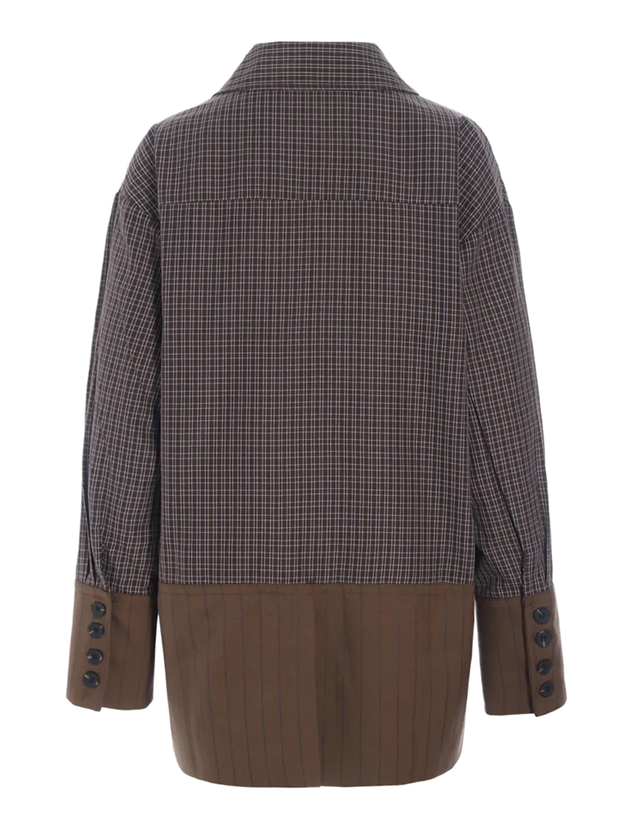 Hunkøn - Irena Shirt - langärmlige hemden - brown - 2