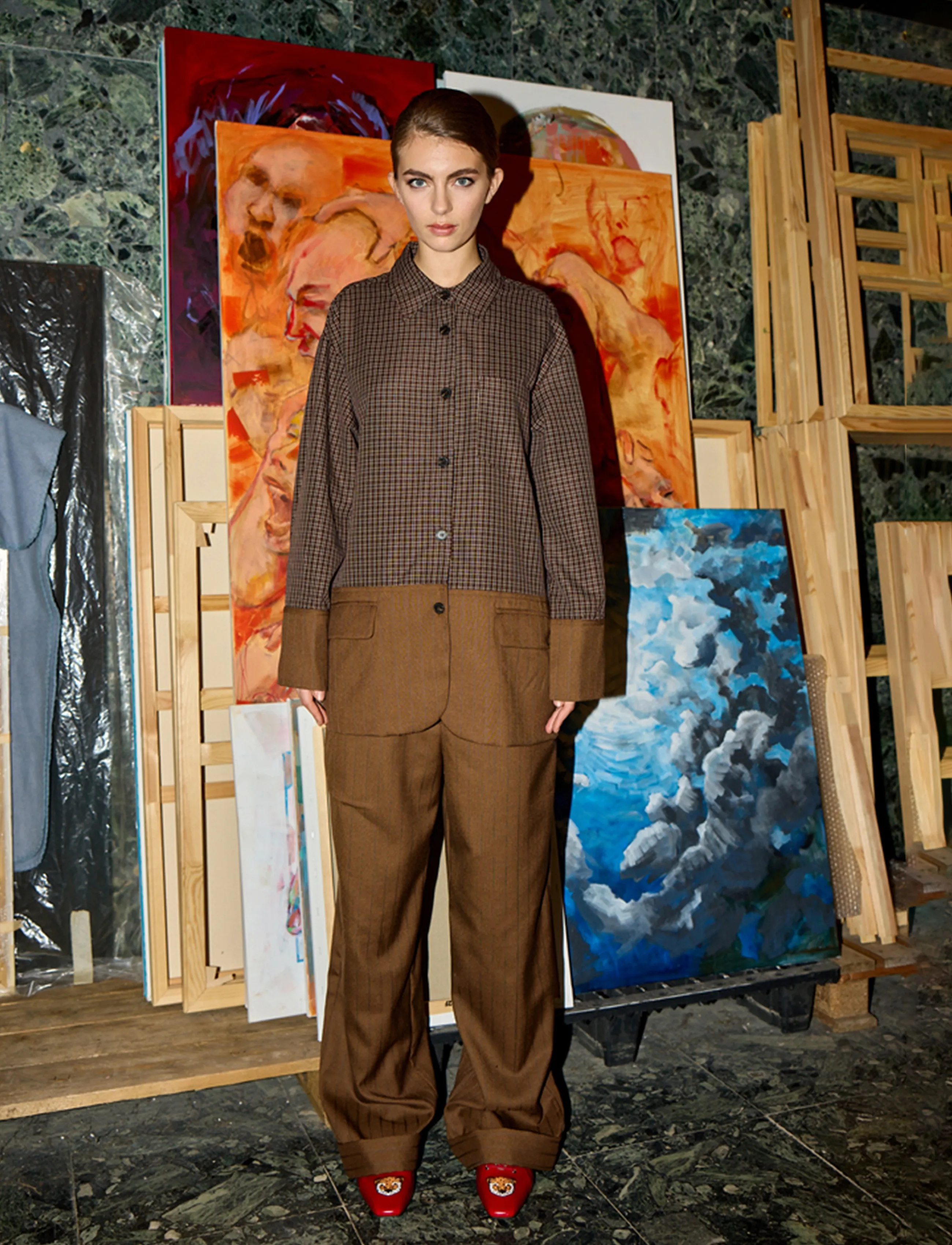 Hunkøn Irena Trousers kostymbyxor dam – bild 2