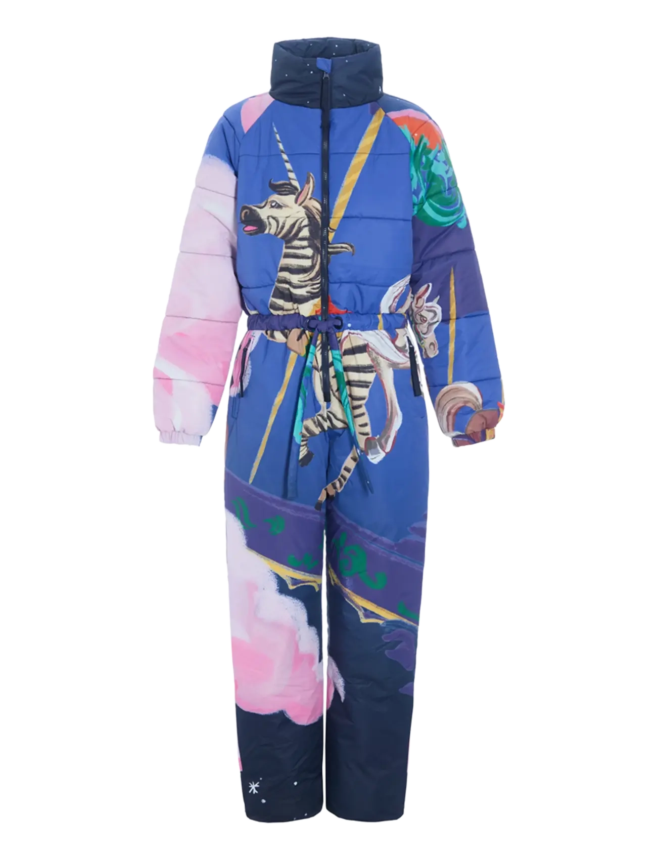 Hunkøn - Kiwi Snowsuit - steppjacken - dream fairground art print - 1