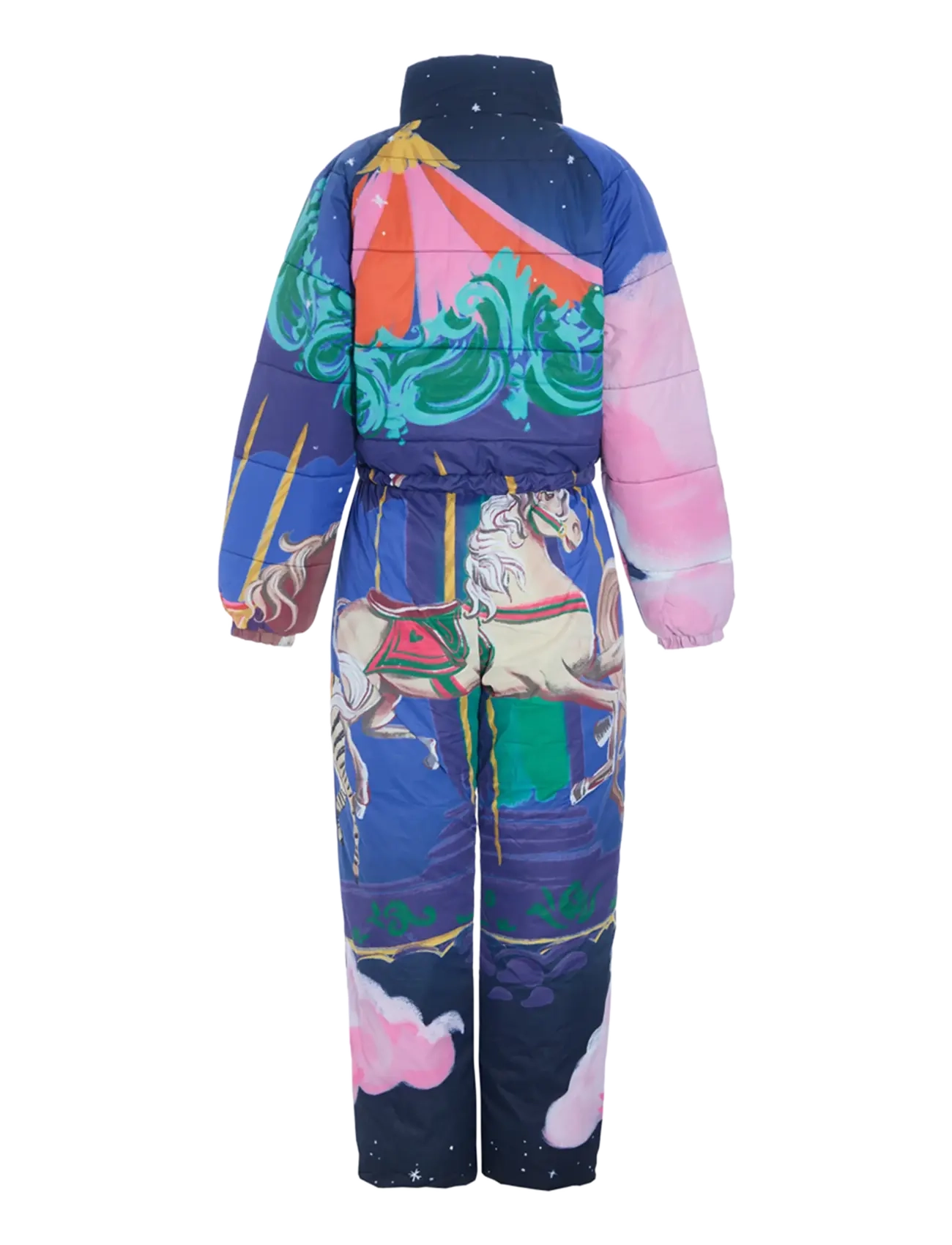 Hunkøn - Kiwi Snowsuit - steppjacken - dream fairground art print - 2