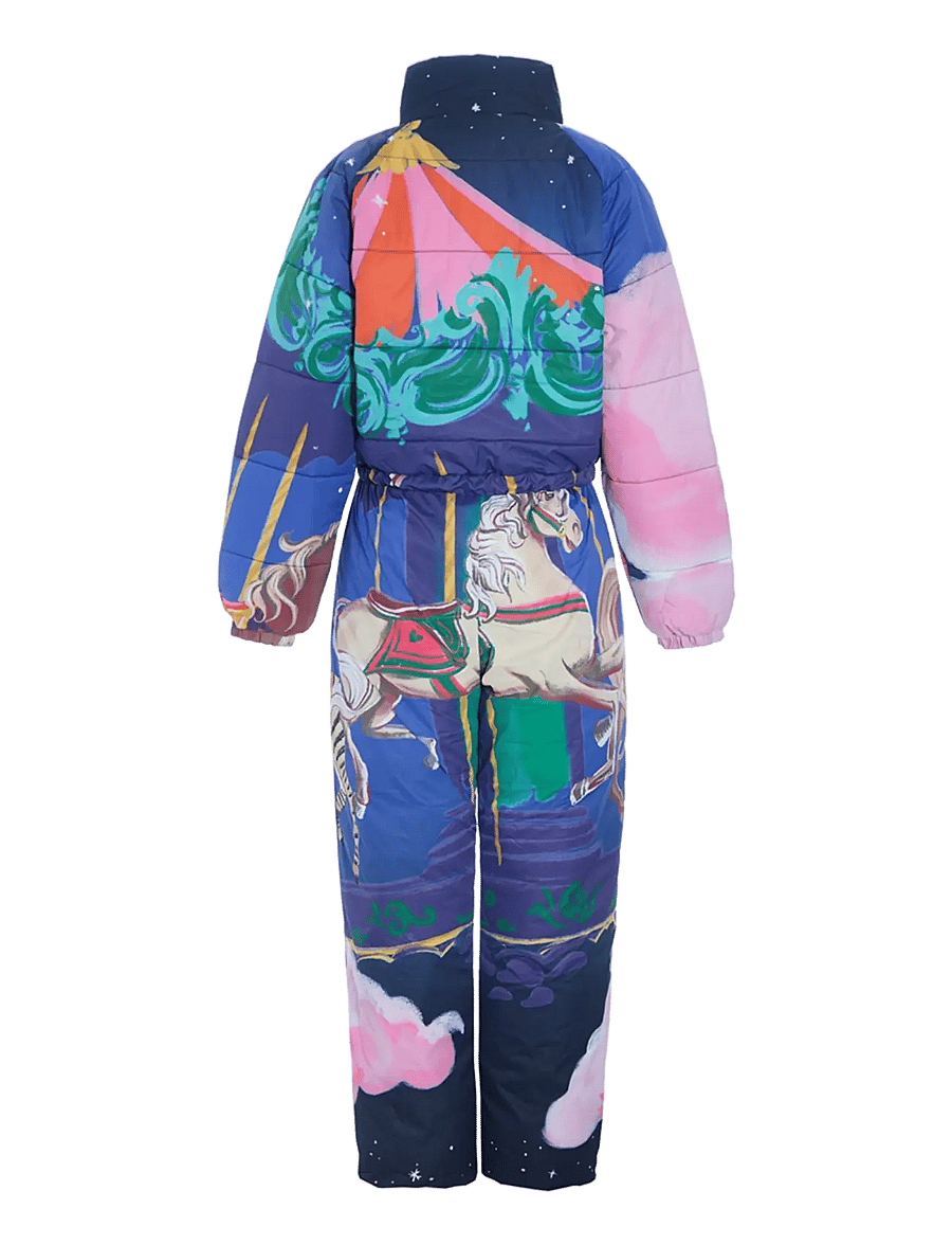 Hunkøn - Kiwi Snowsuit - steppjacken - dream fairground art print - 2