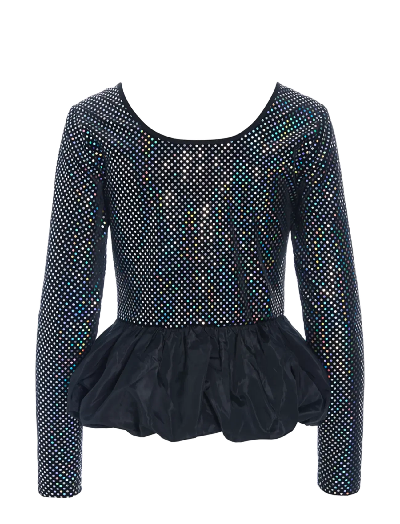 Hunkøn - Daisy Blouse - black disco - 2