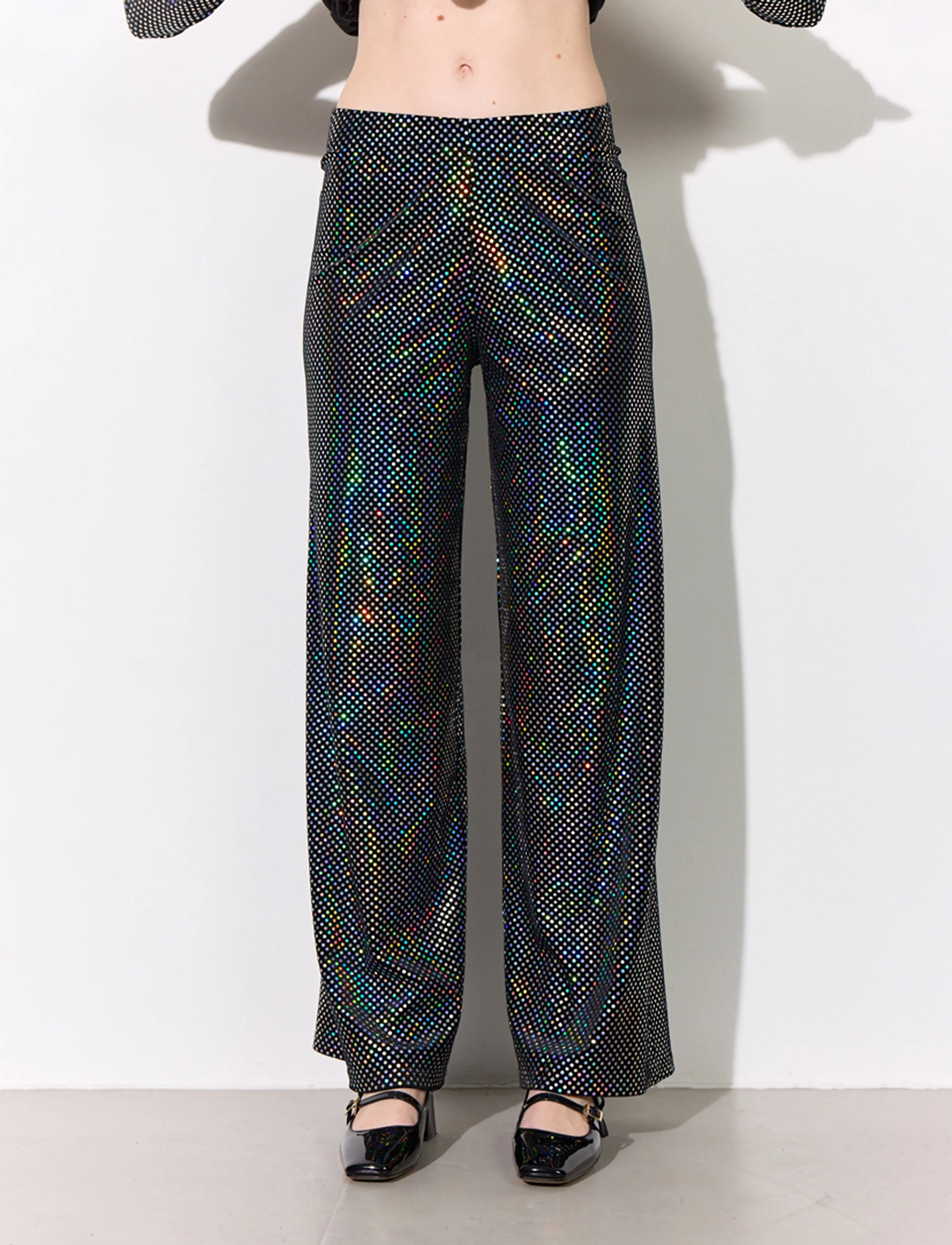 Hunkøn - Daisy Trousers - black disco - 4