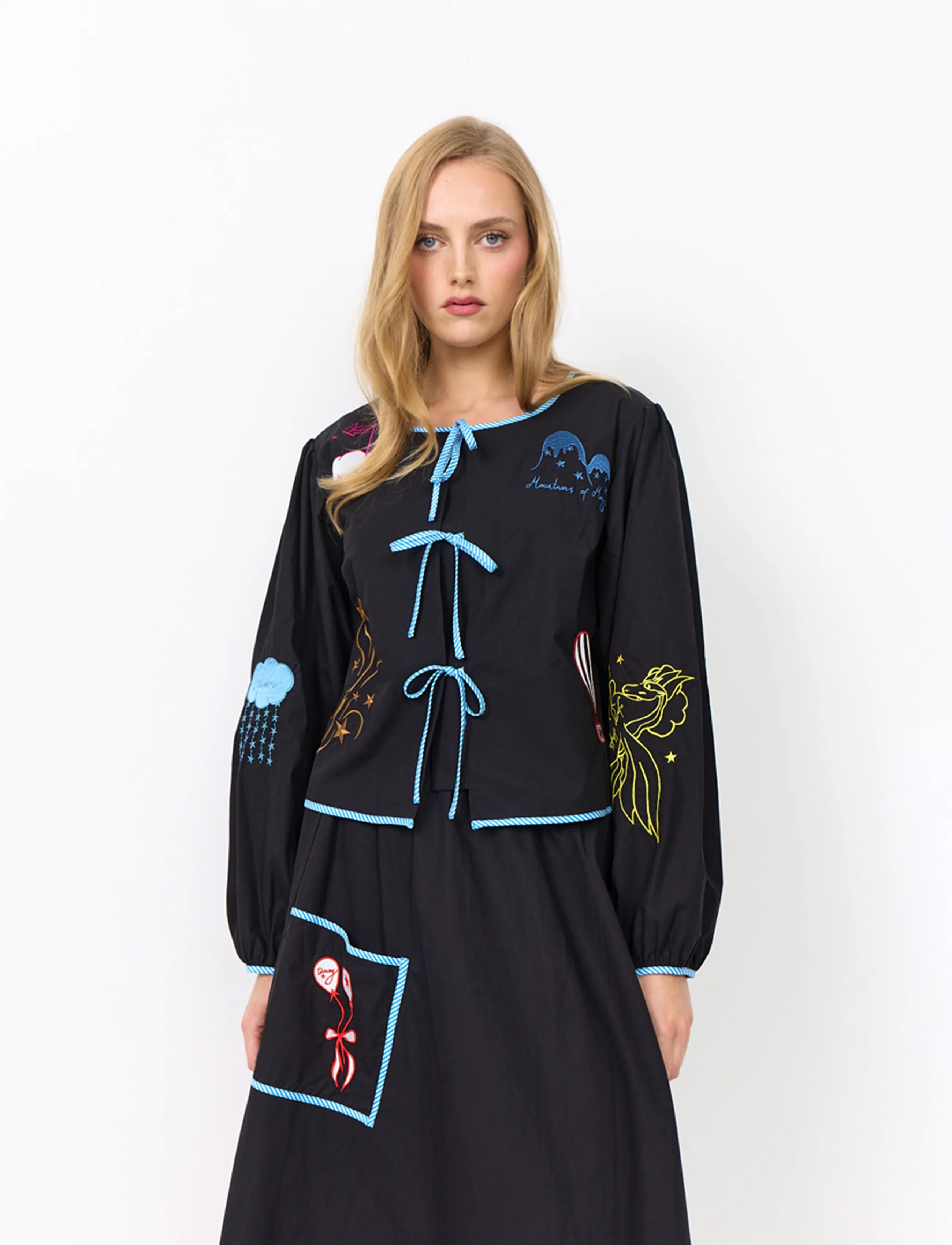Hunkøn Nicole Shirt - Hunkøn - BLACK / black