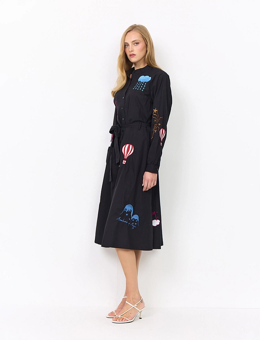 Hunkøn - Nicole Dress - black - 3