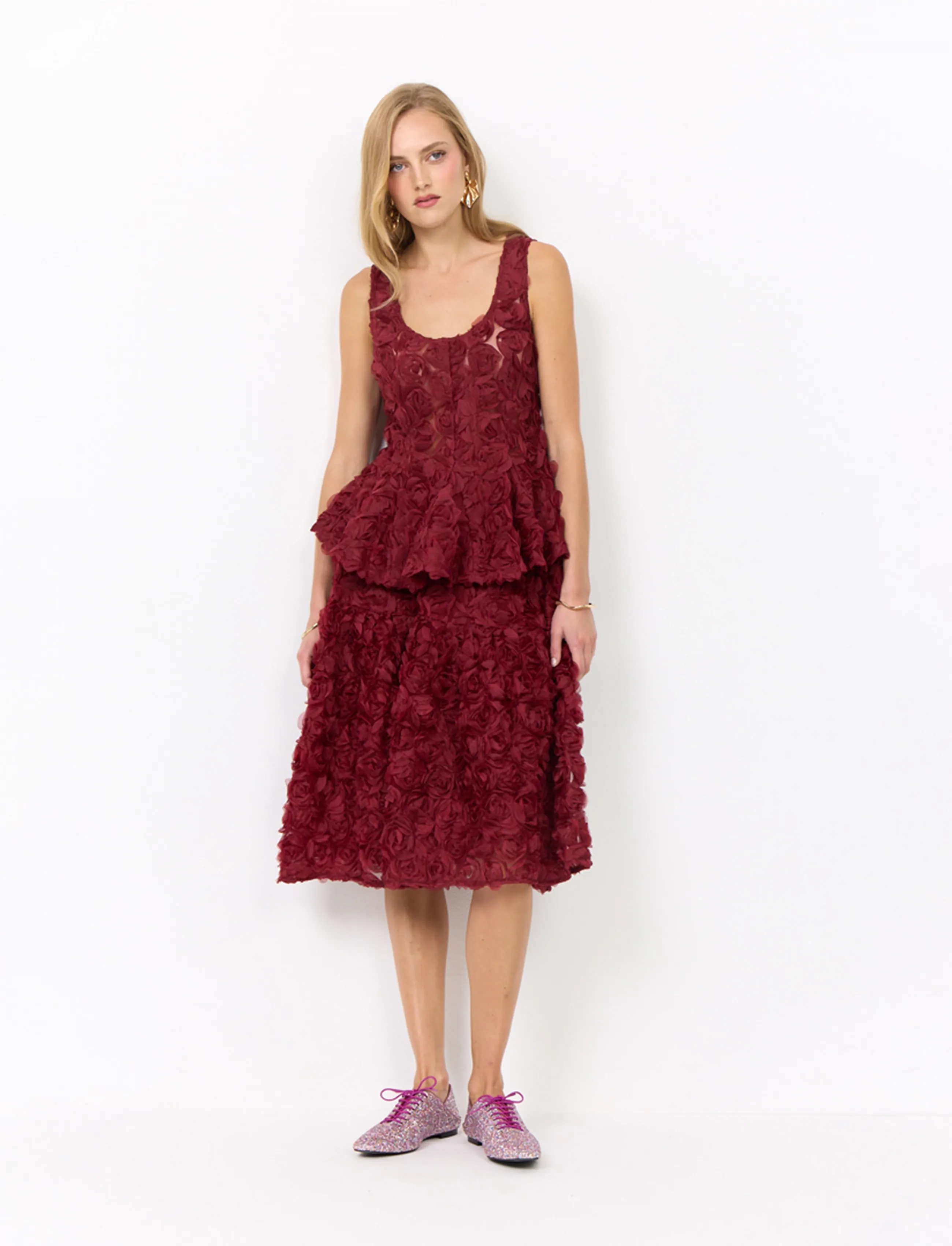 Hunkøn - Marianne Skirt - burgundy - 3
